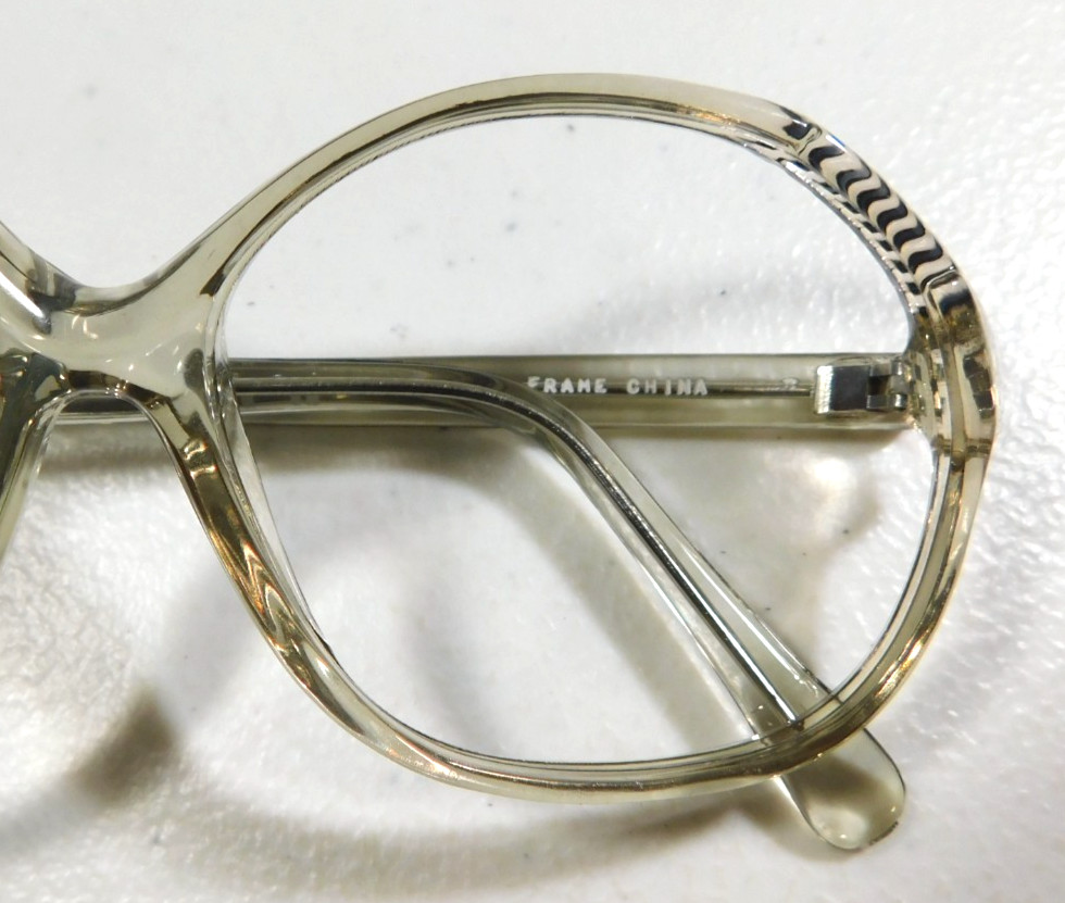 Vintage ELAN 59 Blue 55/16 Women’s Plastic Eyeglass Frame New Old Stock #411
