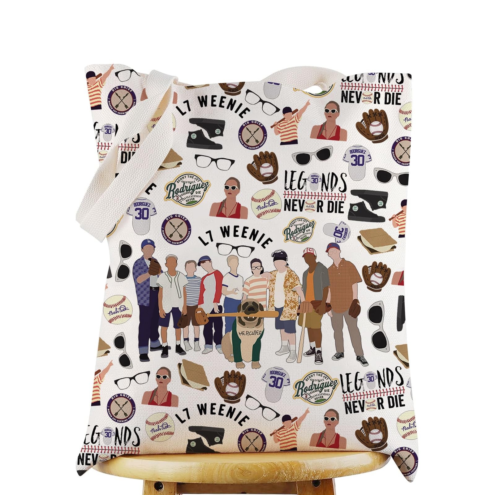 WZMPA Scotty & Benny Travel Makeup 9.05 x 6.69 x 0.51 inches, never die TG