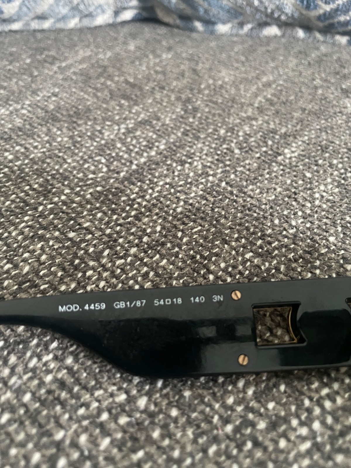 Authentic Versace OVE4459 sunglasses in Black/Dark Grey w/ Original Case