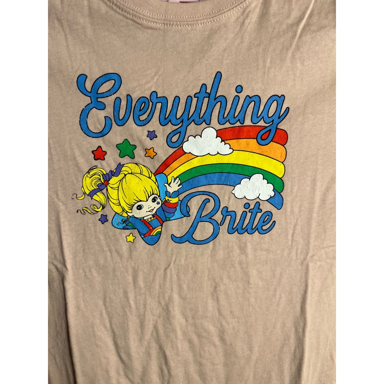 NWT Rainbow Brite Classic Cotton Crew Tee 2X