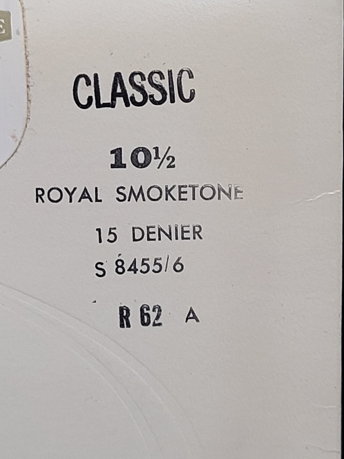 2 Royal Purple Hosiery New SIZE 10 1/2 Smoketone GRAY seamless ultra sheer