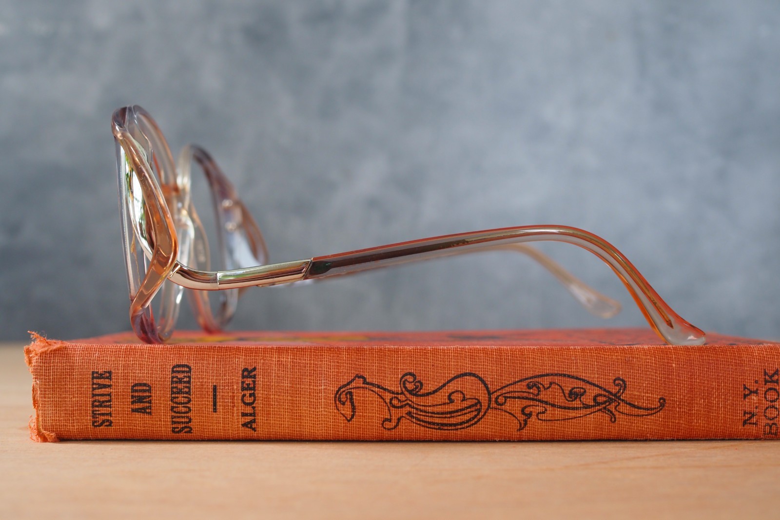 Vintage 1970s Eyeglasses NOS by Versailles USA Multicolor Grandma Retro Festival