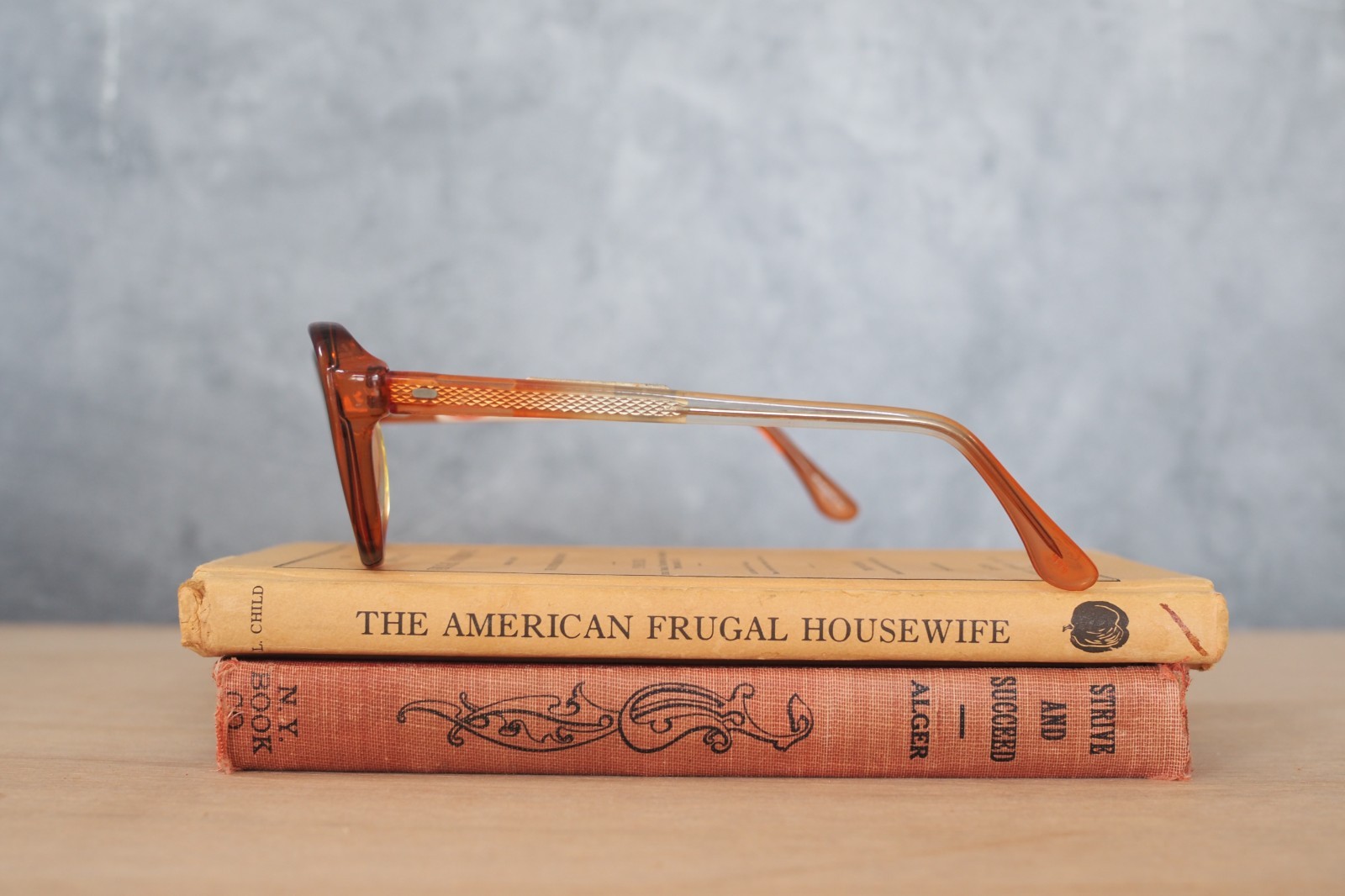 Vintage 1970s Aviator Eyeglasses Pilot NOS Retro Nerd Grandpacore Multicolor
