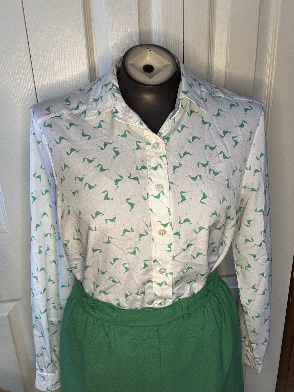 Vintage Hooper Associates Women’s Greyhound Blouse