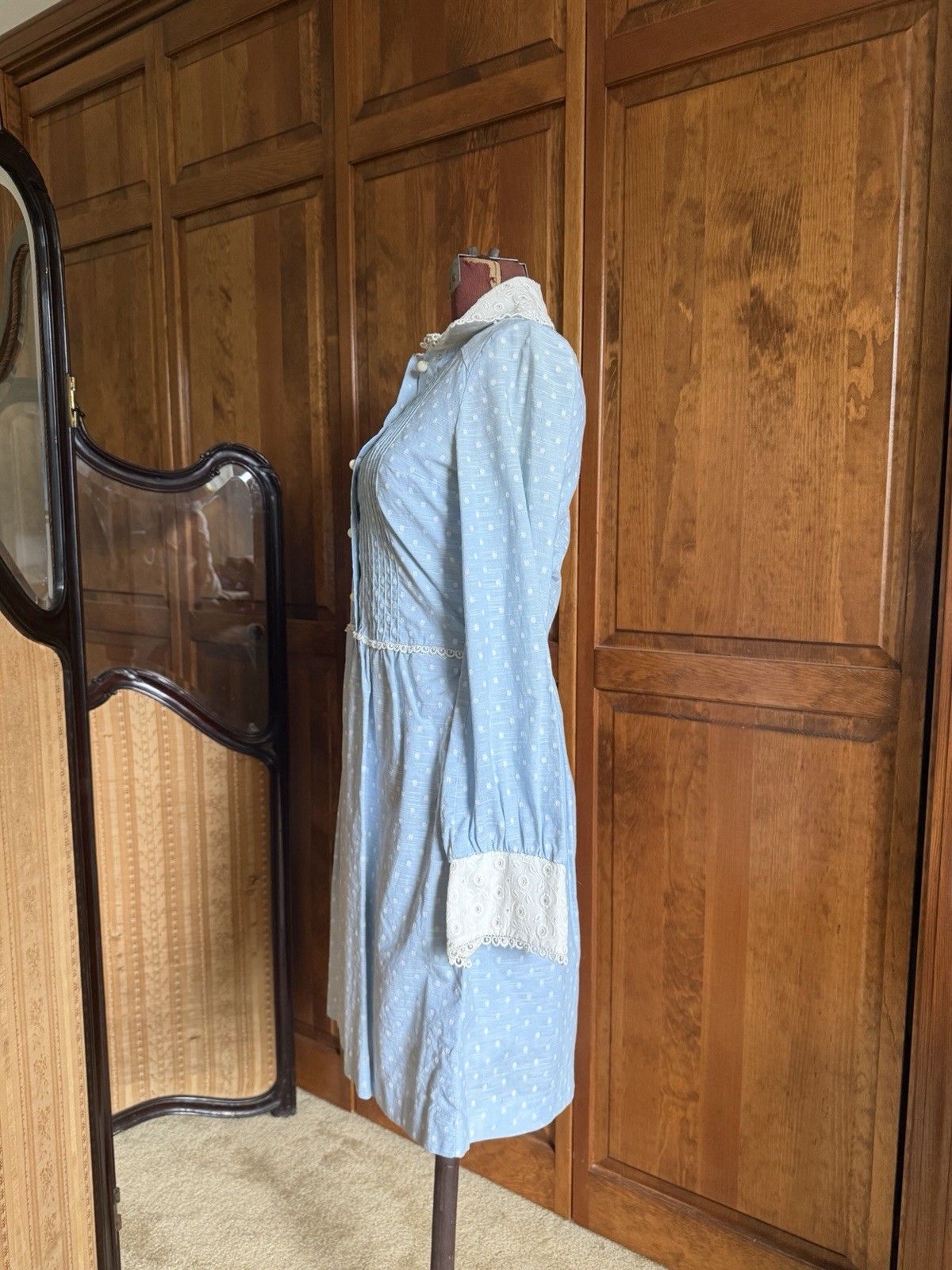 RARE Vintage 1960s Twiggy London Girl Dress & Original Hanger BUNDLE Mod 60s