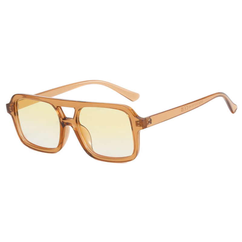 Classic Vintage Square Sunglasses for Women Men Retro 70s Shade Sunglasses