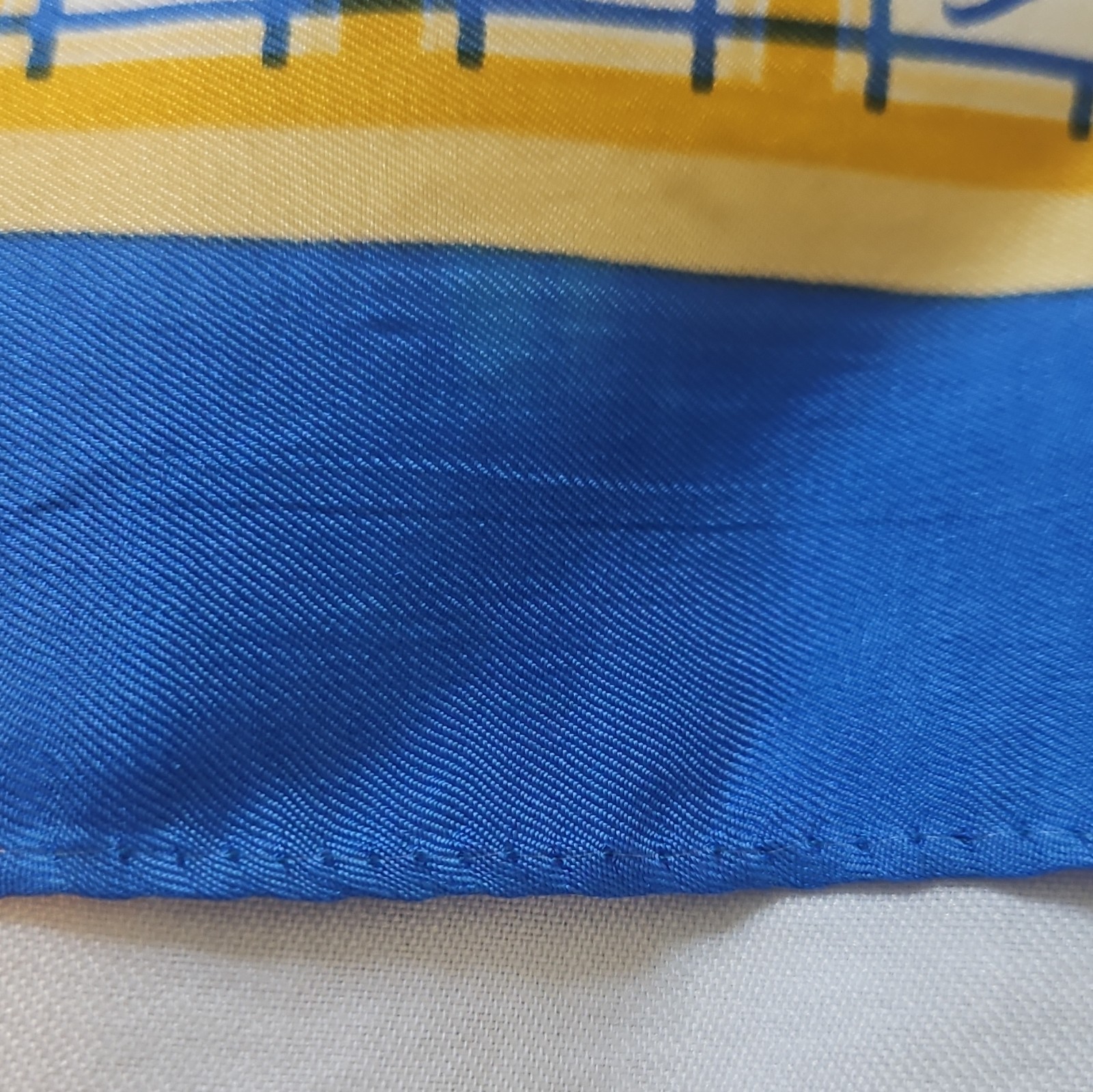 Vintage 60s-70s Schiaparelli Scarf. Measures About 22 Inches Square.