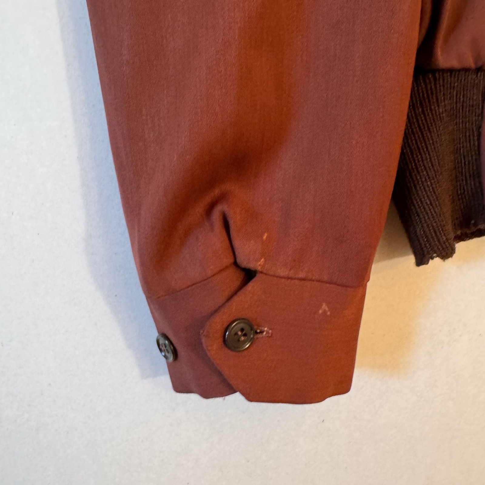 Vintage 1950s Hall American Sportswear Robert Hall Gabardine Zip Jacket