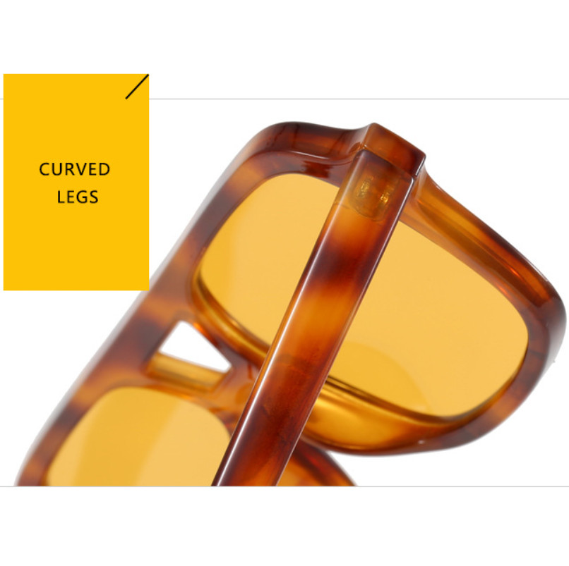 Classic Vintage Square Sunglasses for Women Men Retro 70s Shade Sunglasses