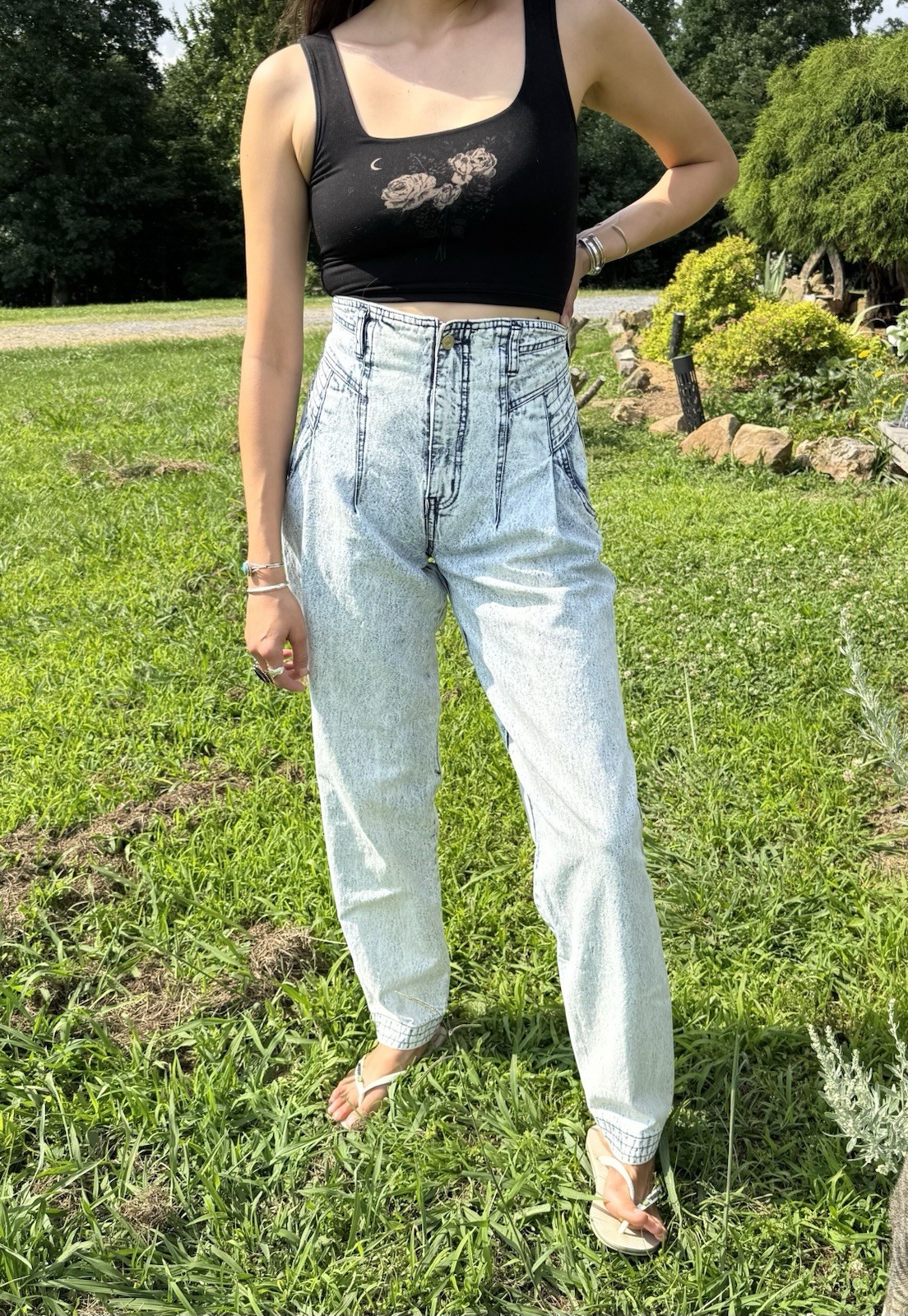 Women’s Rare Vintage 80’s “Jordache” UltraRetro Acid Wash High Rise Denim Jeans