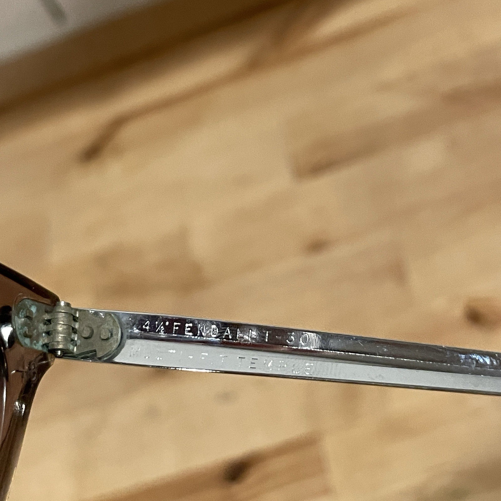 VTG Fendall T-30 Crystal Grey Multi Fit Temple Safety Glasses 4 1/2” 46mm Lens