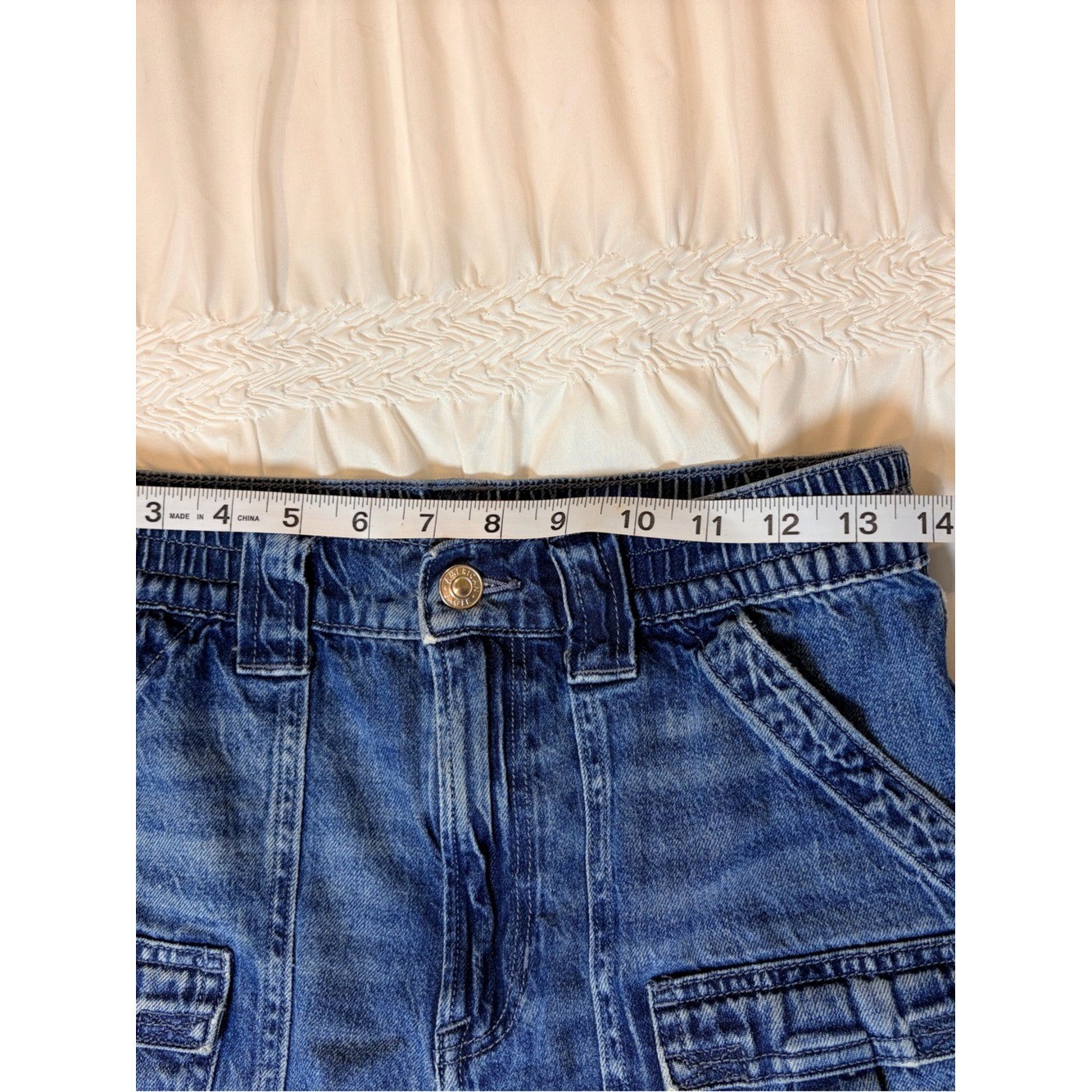 Pre-loved American Eagle Highest Rise ’90s Boyfriend Denim Shorts Size:2