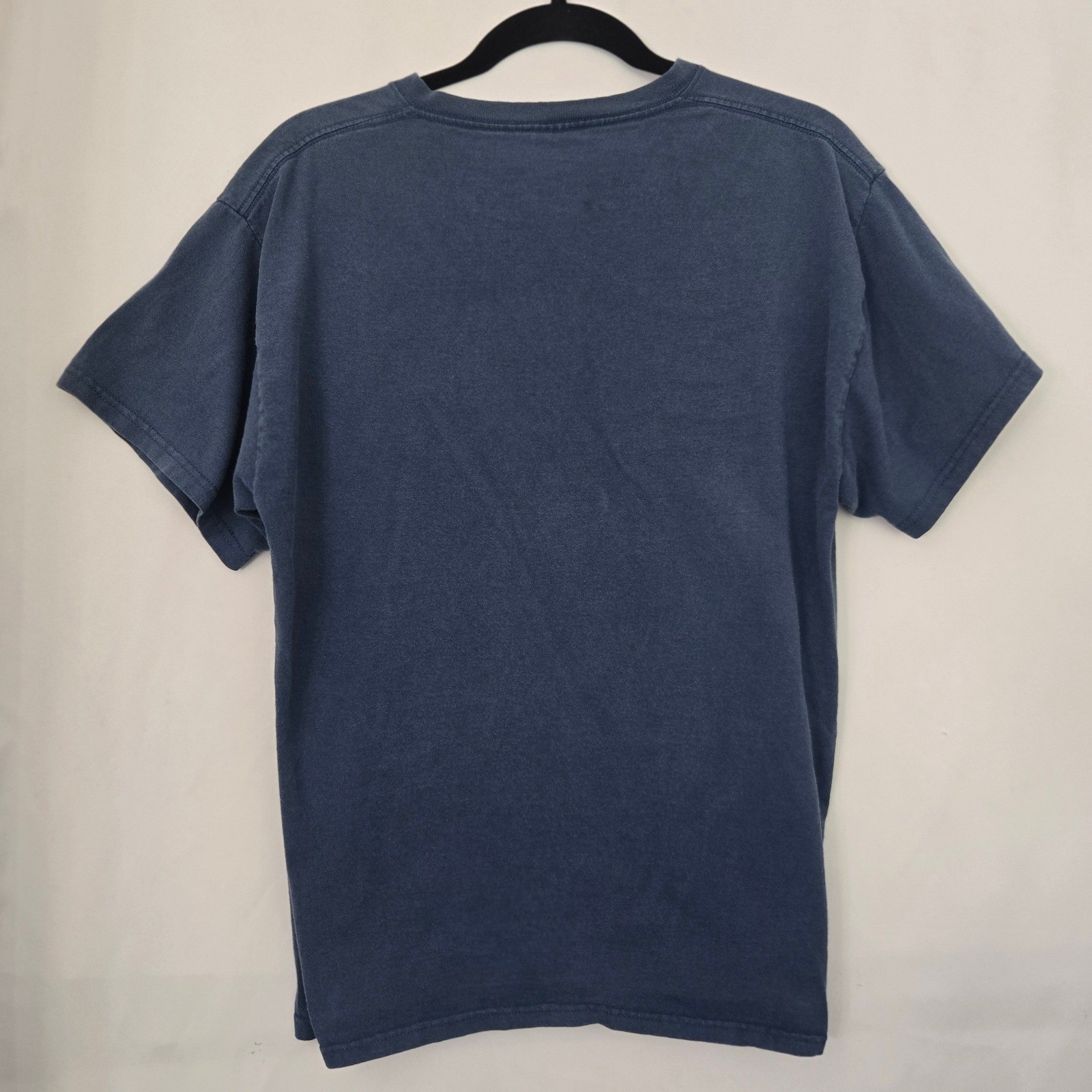 Vintage Roswell Alien Shirt Mens L Delta Blue Graphic Tee UFO Sci Fi 90s