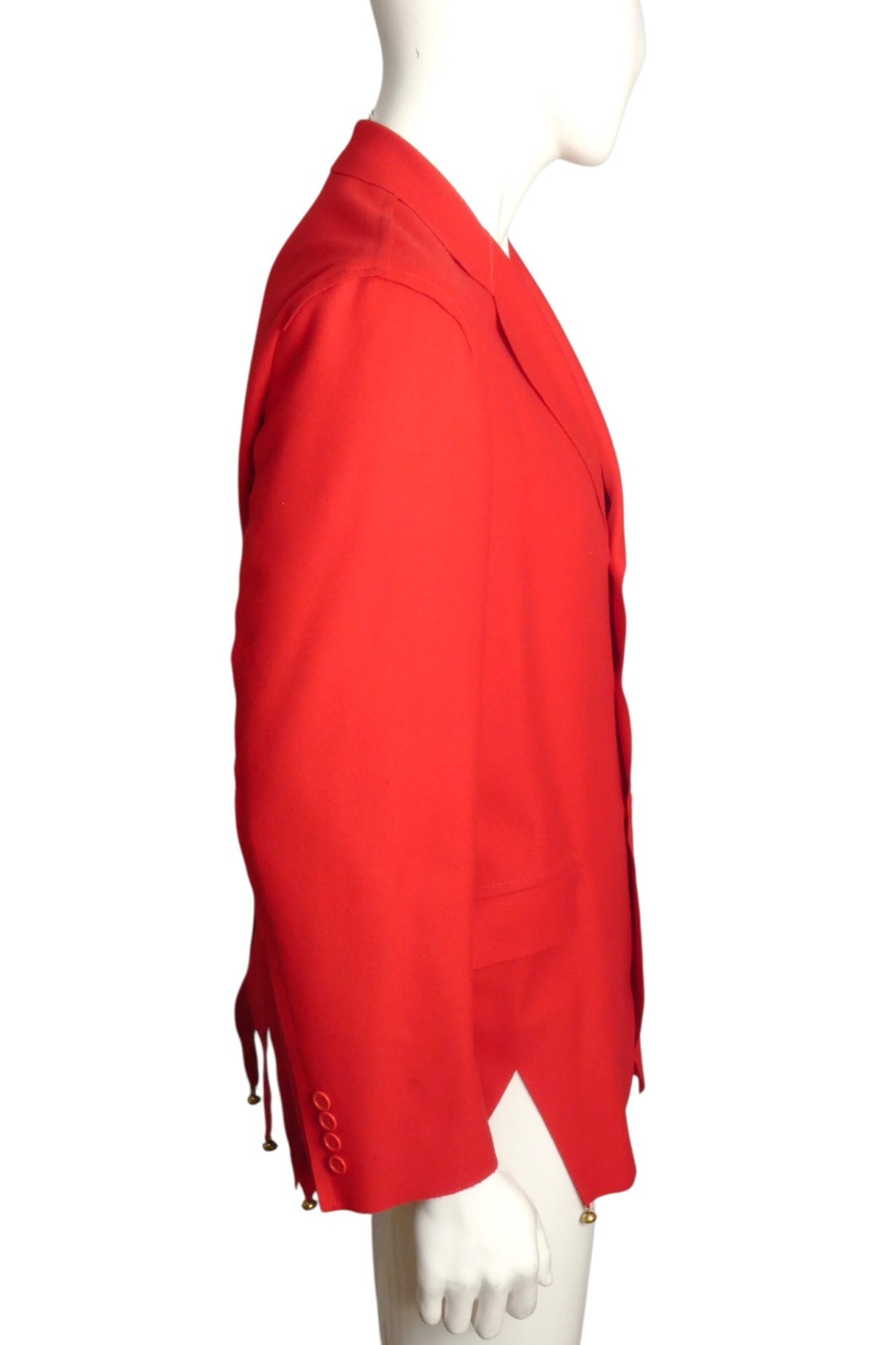 MOSCHINO – Vintage 1990s Wool Jingle Bell Blazer, Size Medium