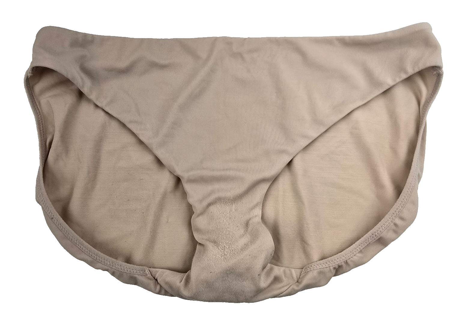 Vintage Gilligan & O’Malley Hipster Microfiber Panties Silky 6 M Taupe READ
