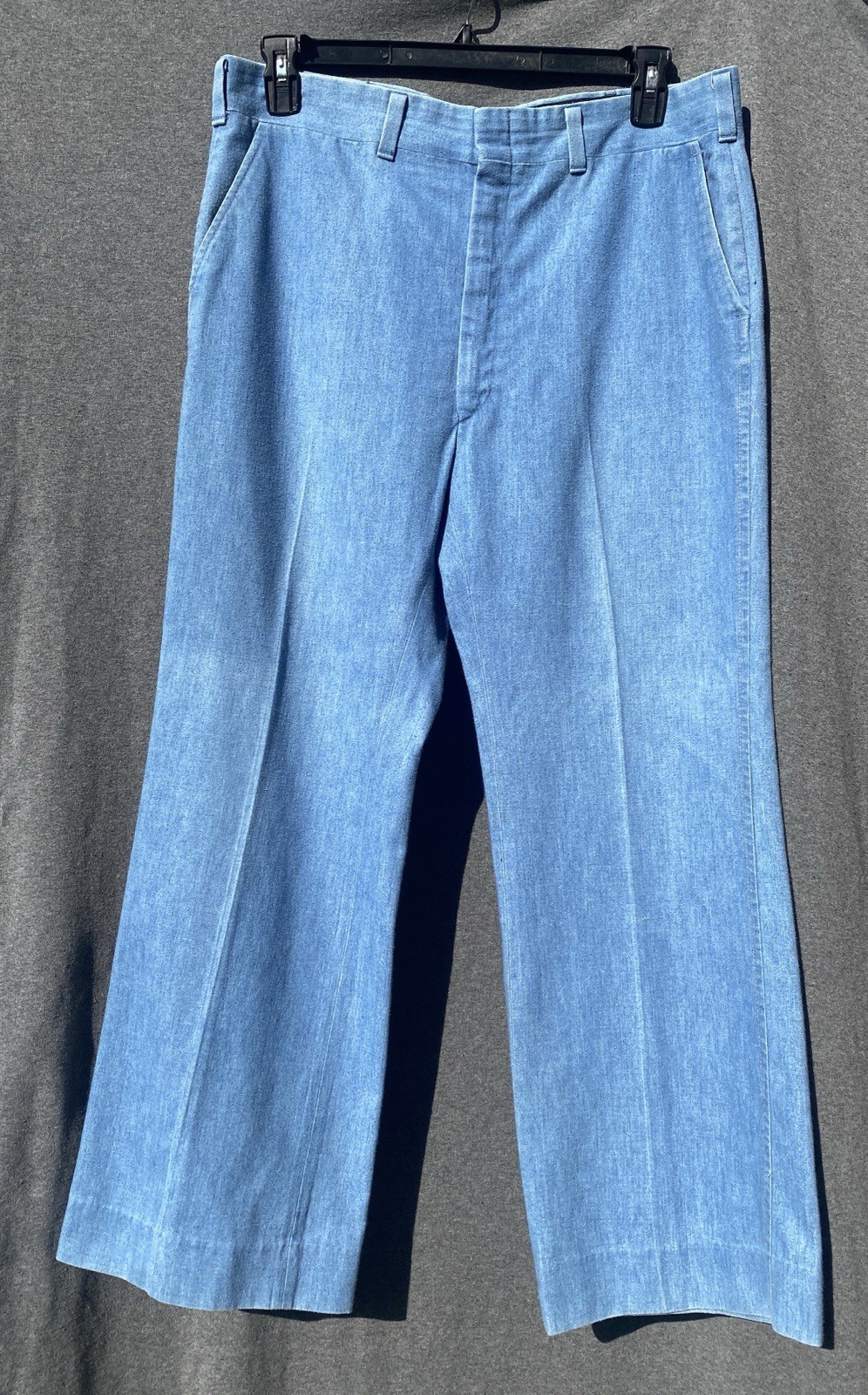 Vintage 70’s Sailor Jeans Straight Wide Leg The Gallery By Haggar W38 In30 L41