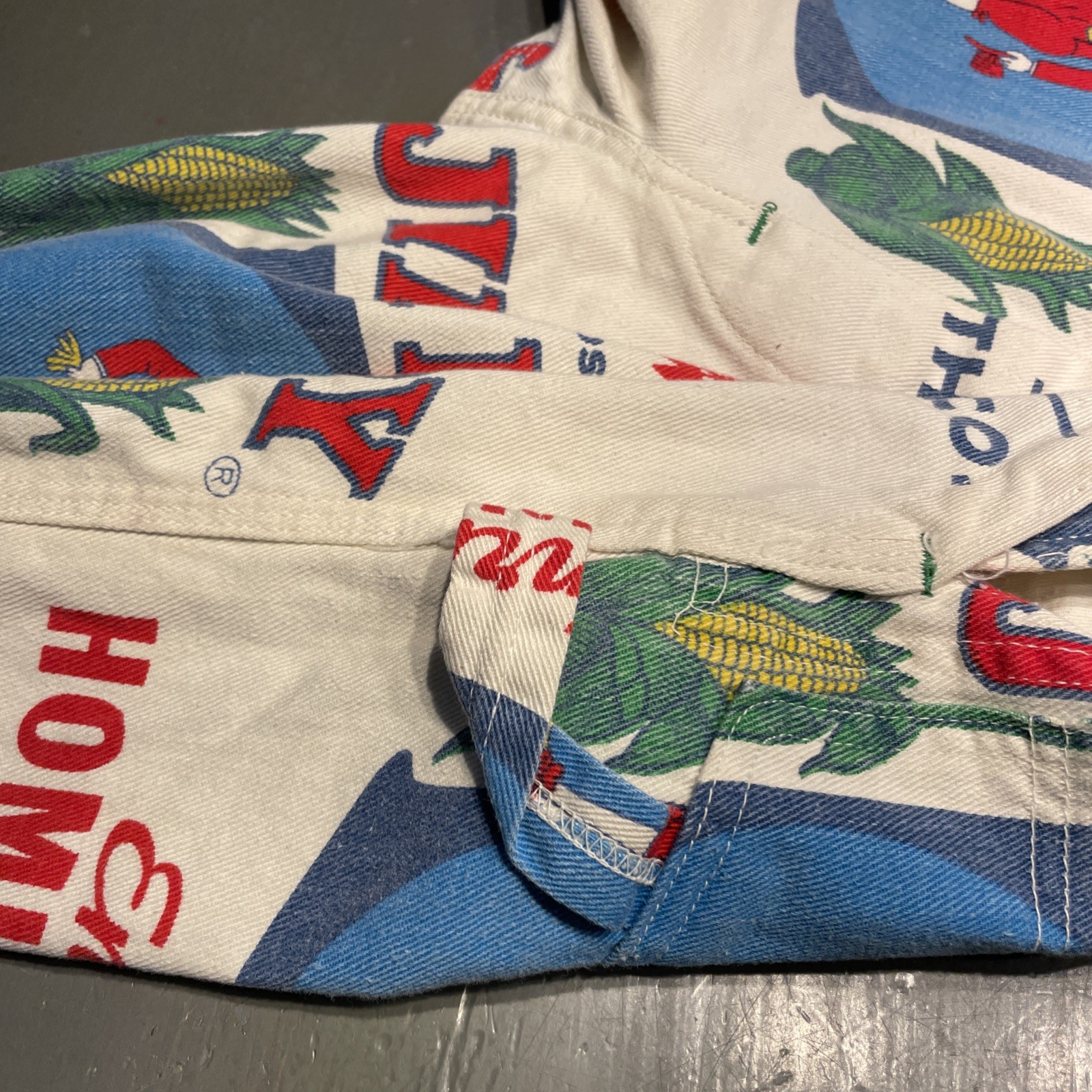 Big Smith Overalls Adult Vintage Jim Dandy Hominy Grits AOP Men’s Woman’s Cool
