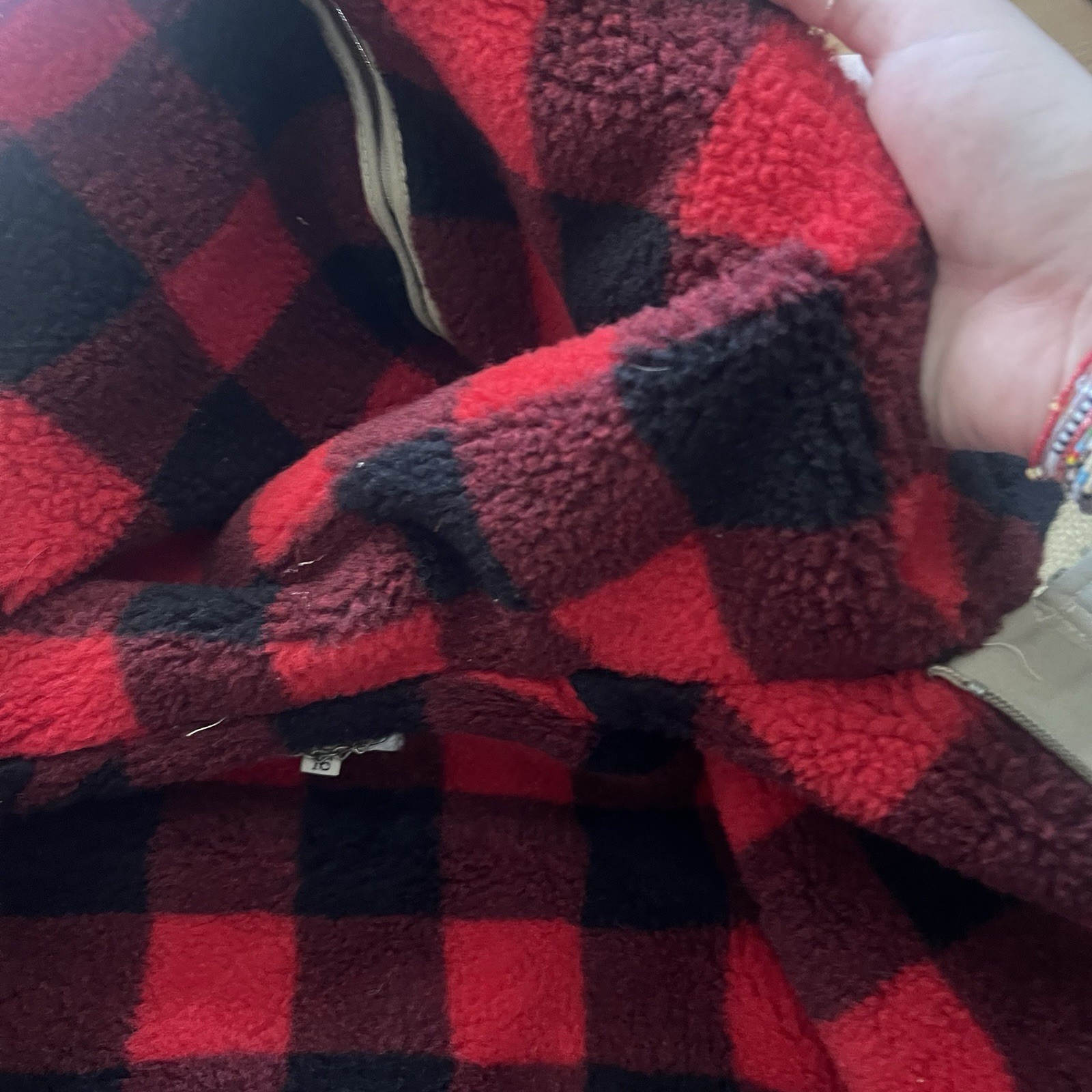 Ultra Rare USA Vintage 1970’s Jacket “Meat N’ Potatoes” Buffalo Plaid