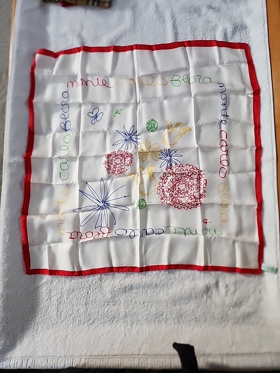 La Boutique Du Rocher Princesse Grace Of Monte Carlo Scarf Preowned
