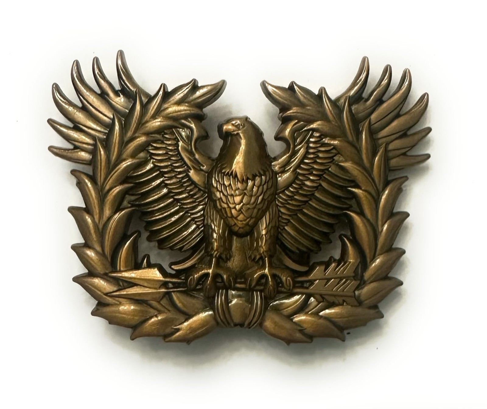 Eagle Rising Warrant Officer Traditional Belt Buckle – Military Style Accessory