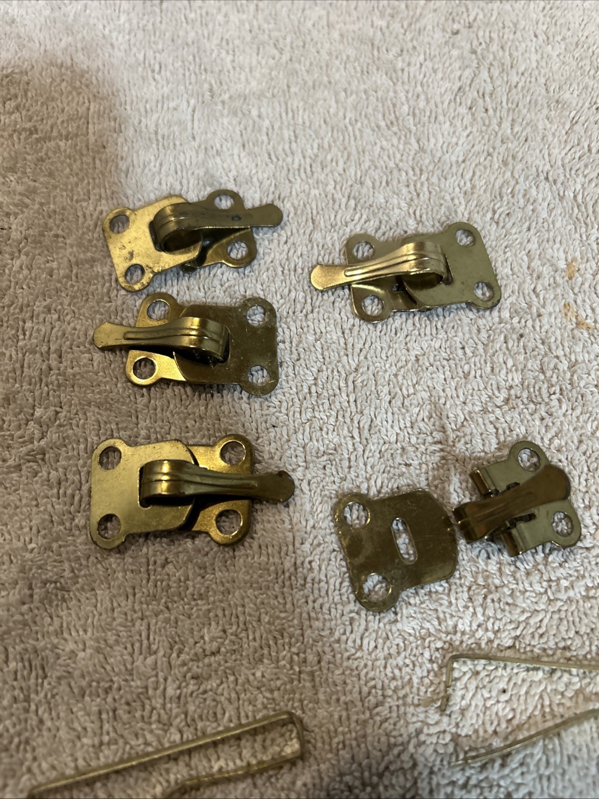 vintage Assorted Leather Crafting Fasteners 3.5ozs