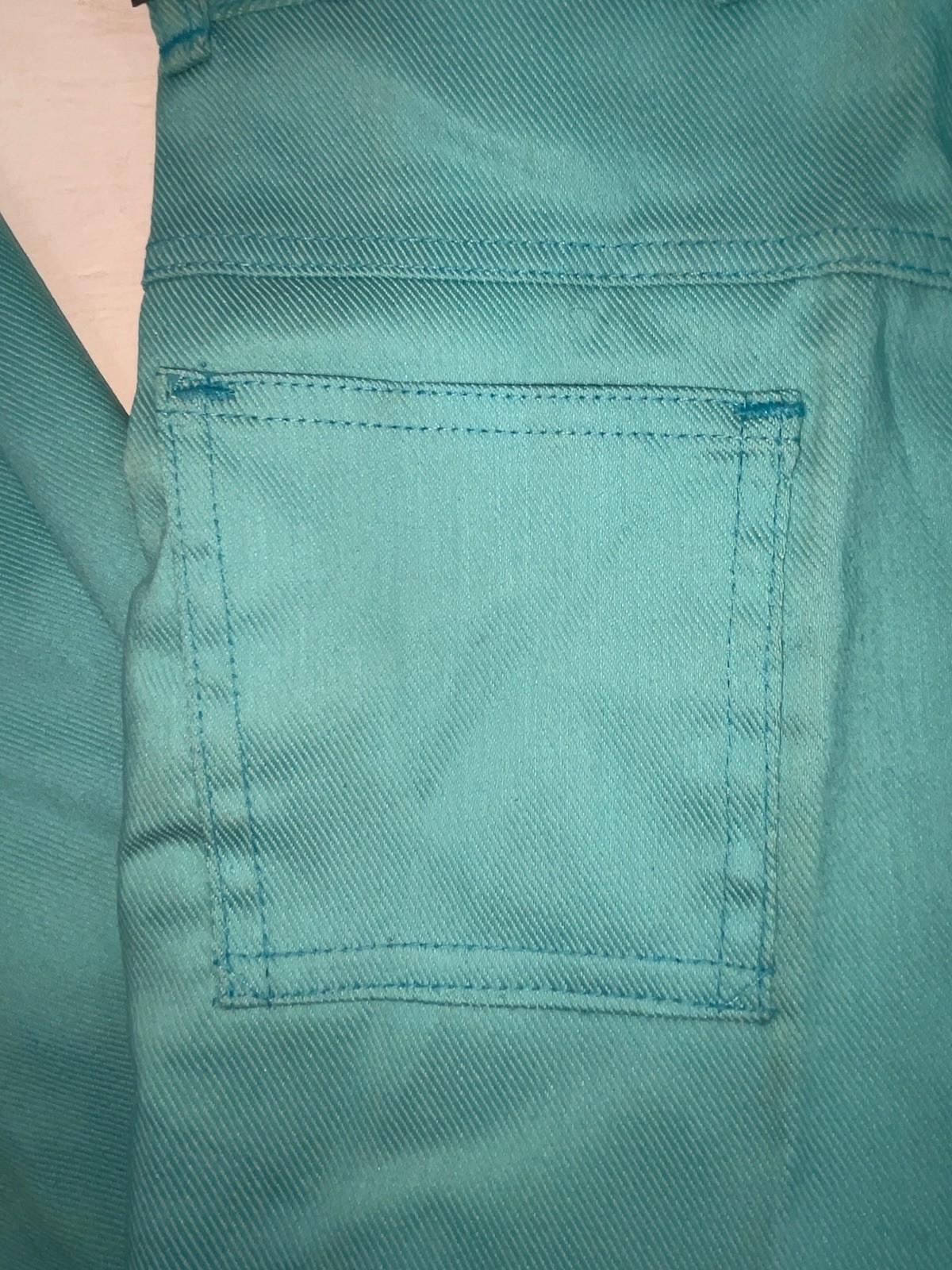 New Vintage Blue Karman Polyester Pants #43204 VV-83