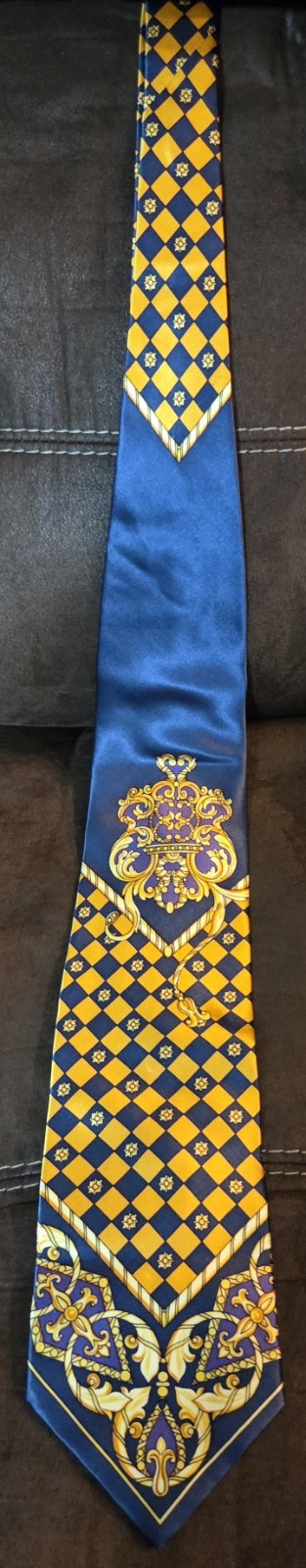 1990s Very RARE Vintage Gianni Versace Multicolor Silk Tie!❤️