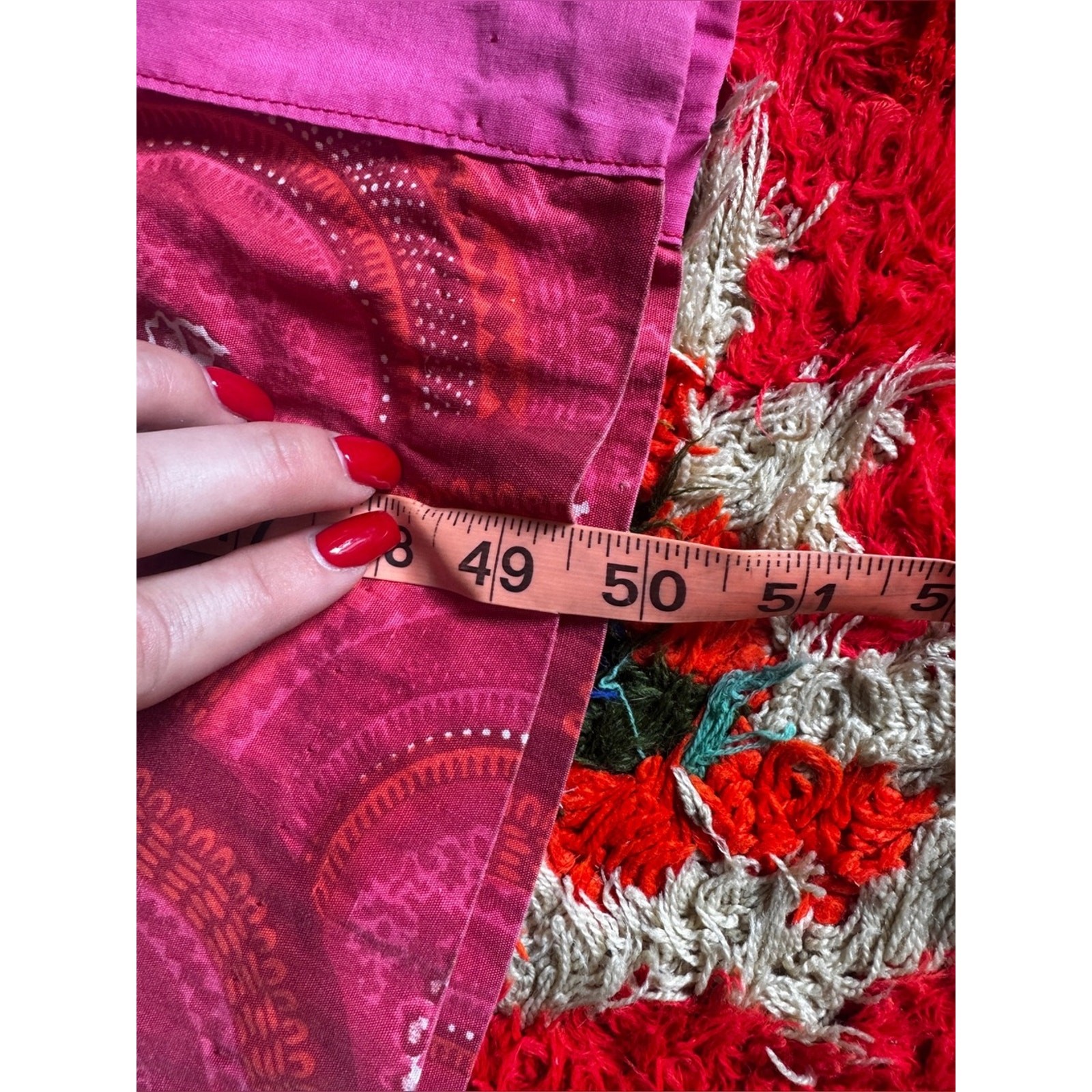 40s-50s Vintage Liberty House Hawaii Pink Kimono Style Dress Sz Sm