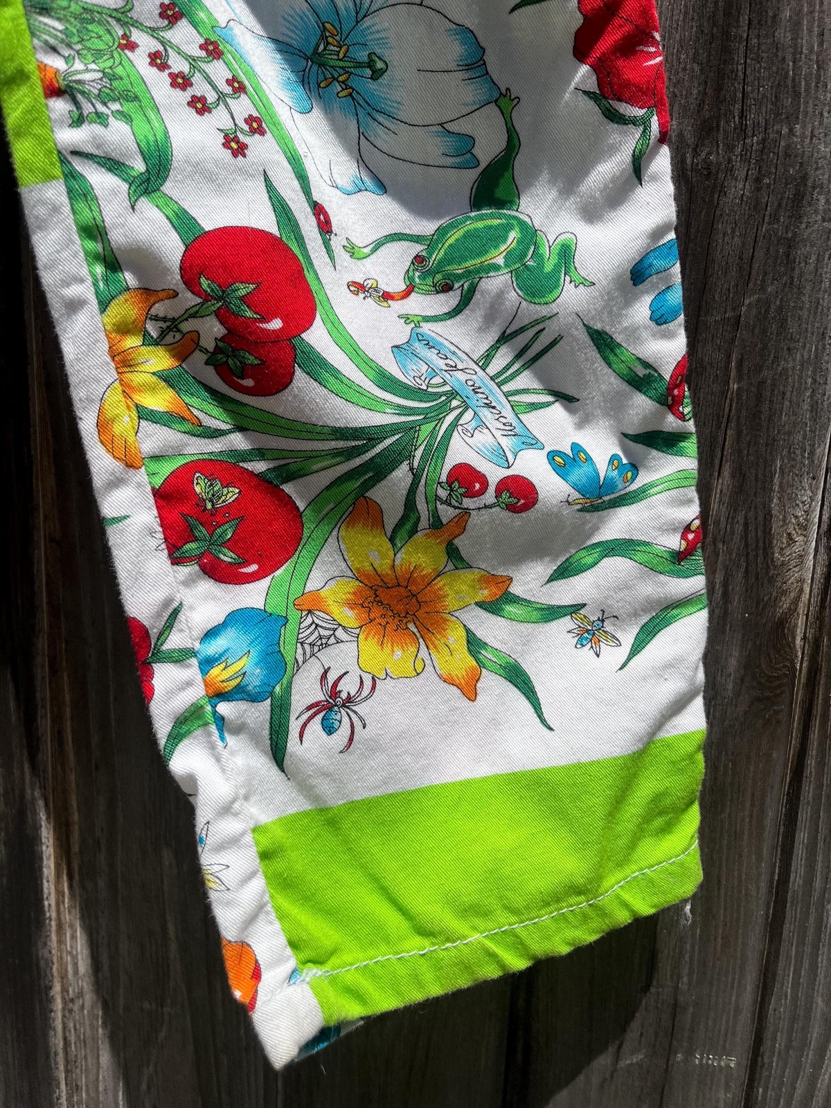 MOSCHINO Jeans Vintage 1990s All-Over Botanic Print Pants