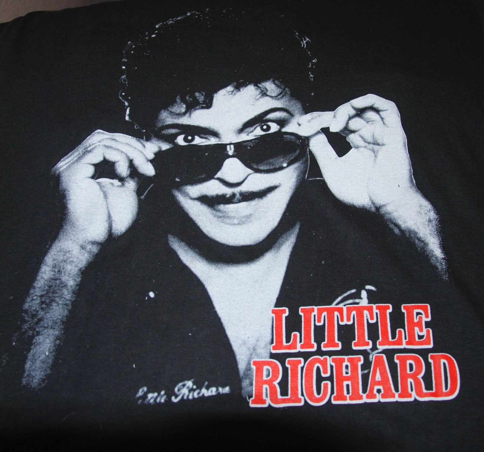 Little Richard sz Large 1990 Tour T Shirt Rock n Roll Legend Retro Music Vintage