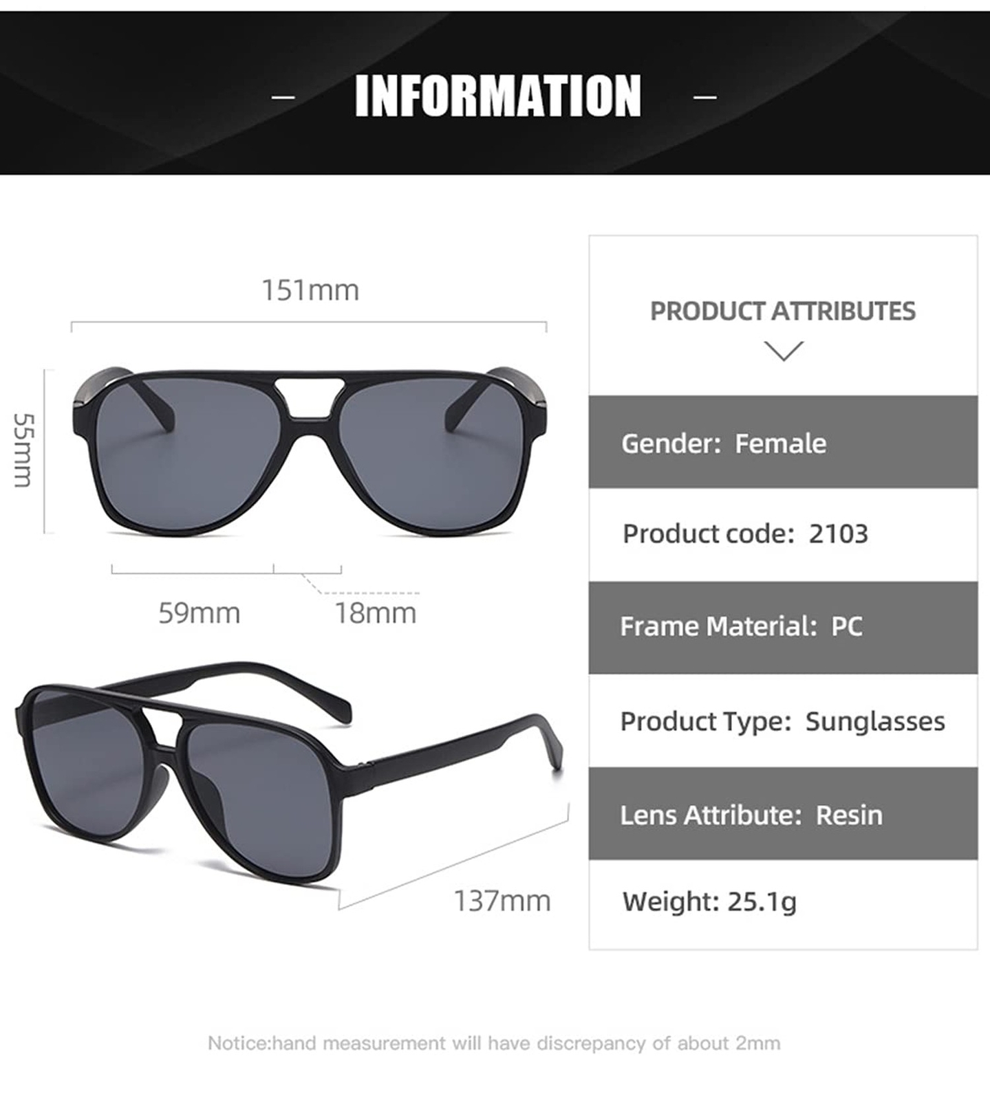 Vintage Aviator Sunglasses for Women Men 70s Glasses Retro Oversized Yellow L…