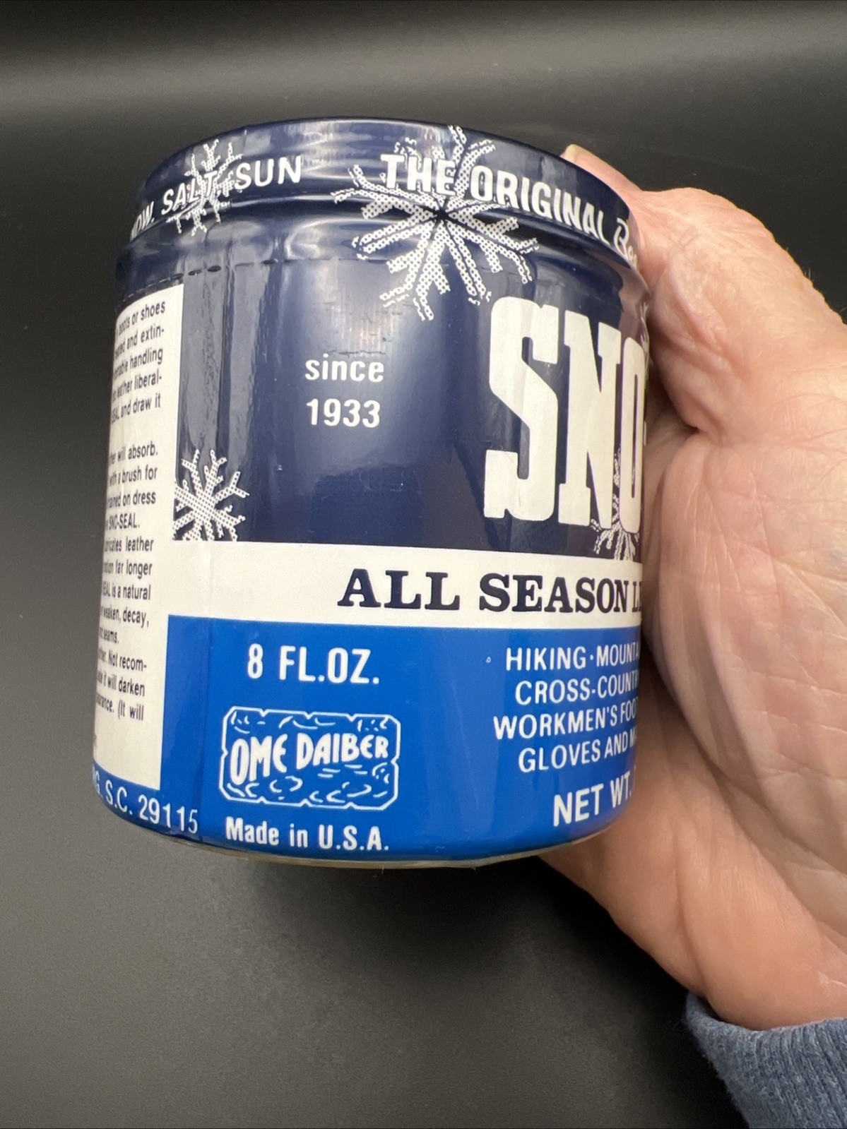Atsko Sno-Seal Original Beeswax Waterproofer (7oz)
