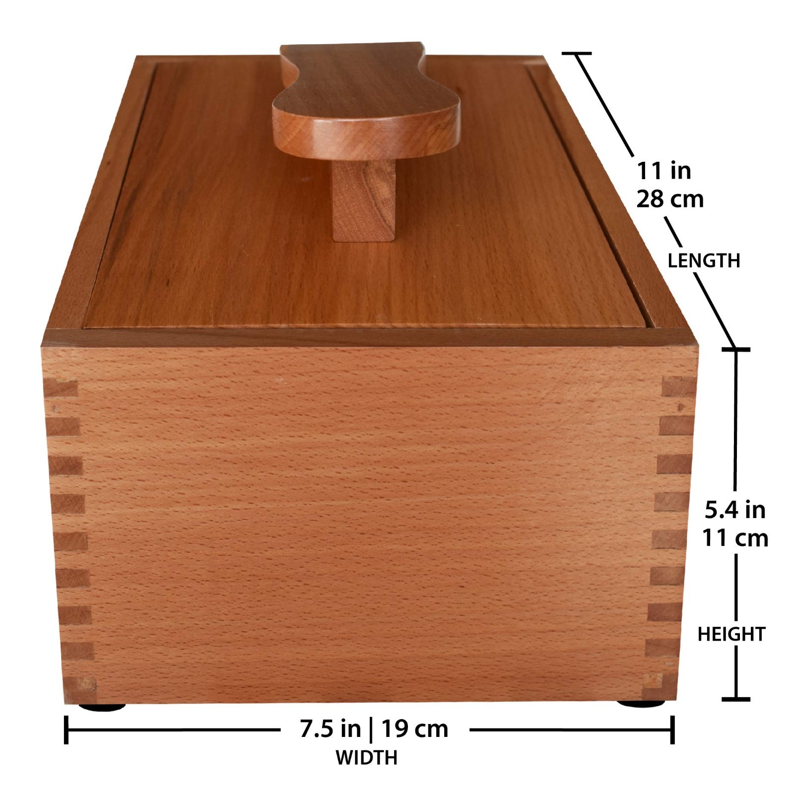 Shoe Shine Valet Box – Hardwood Boot & Shoe Care Kit, Polishing & Storage Soluti