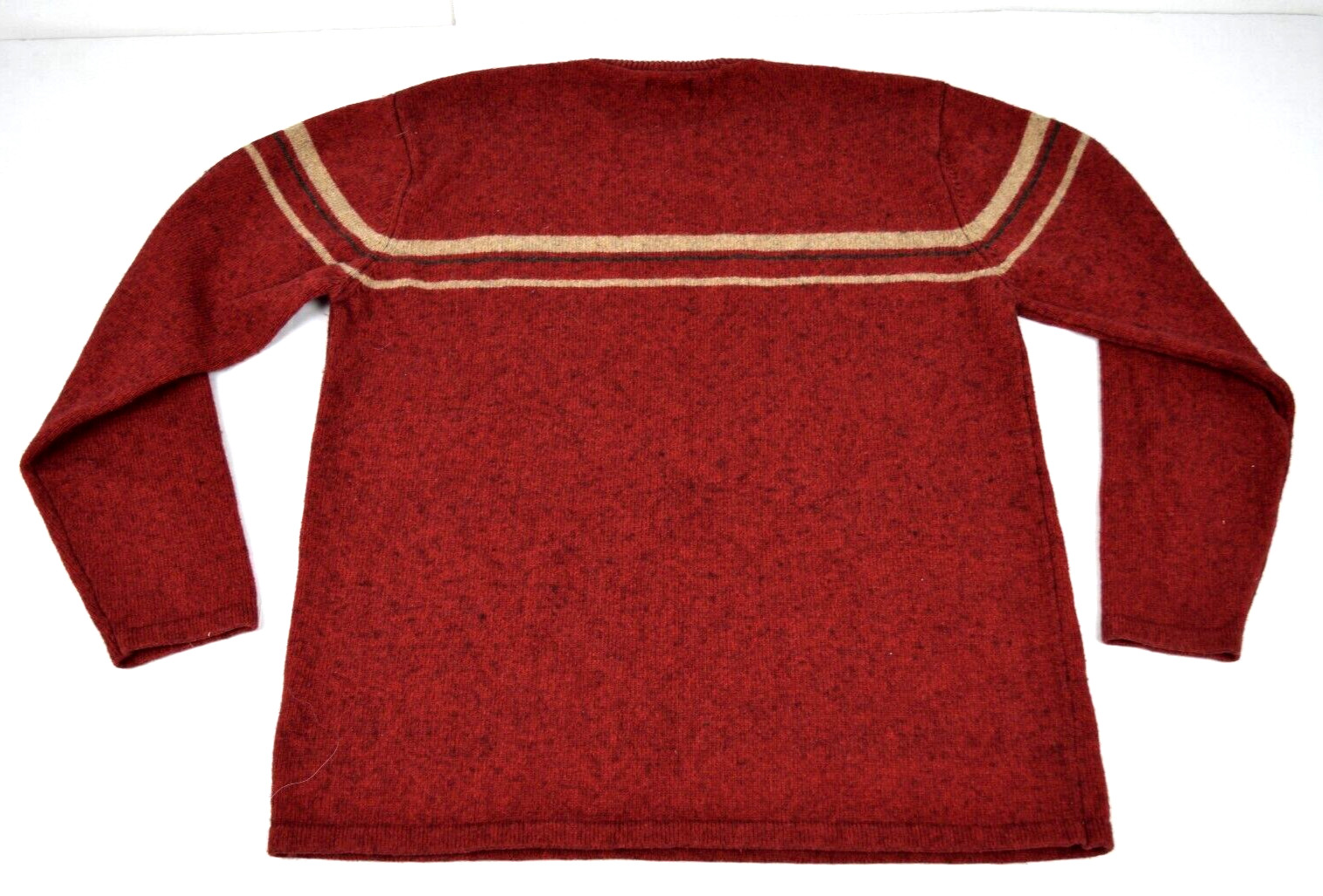 Vintage Sweater Size M/L 90s BKE 67 Brick Red Black Fleck Crew Cobain Special