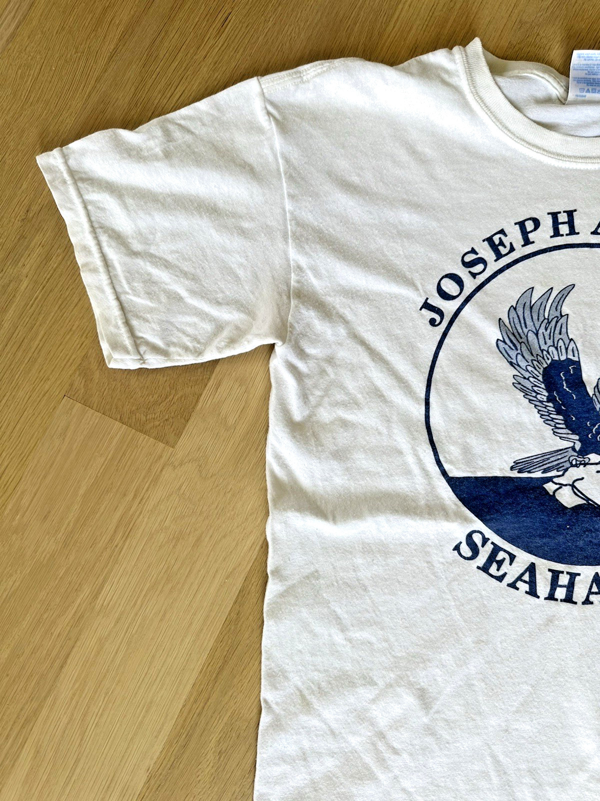vintage SEAHAWKS elementary school MASCOT toms river NJ punk indie