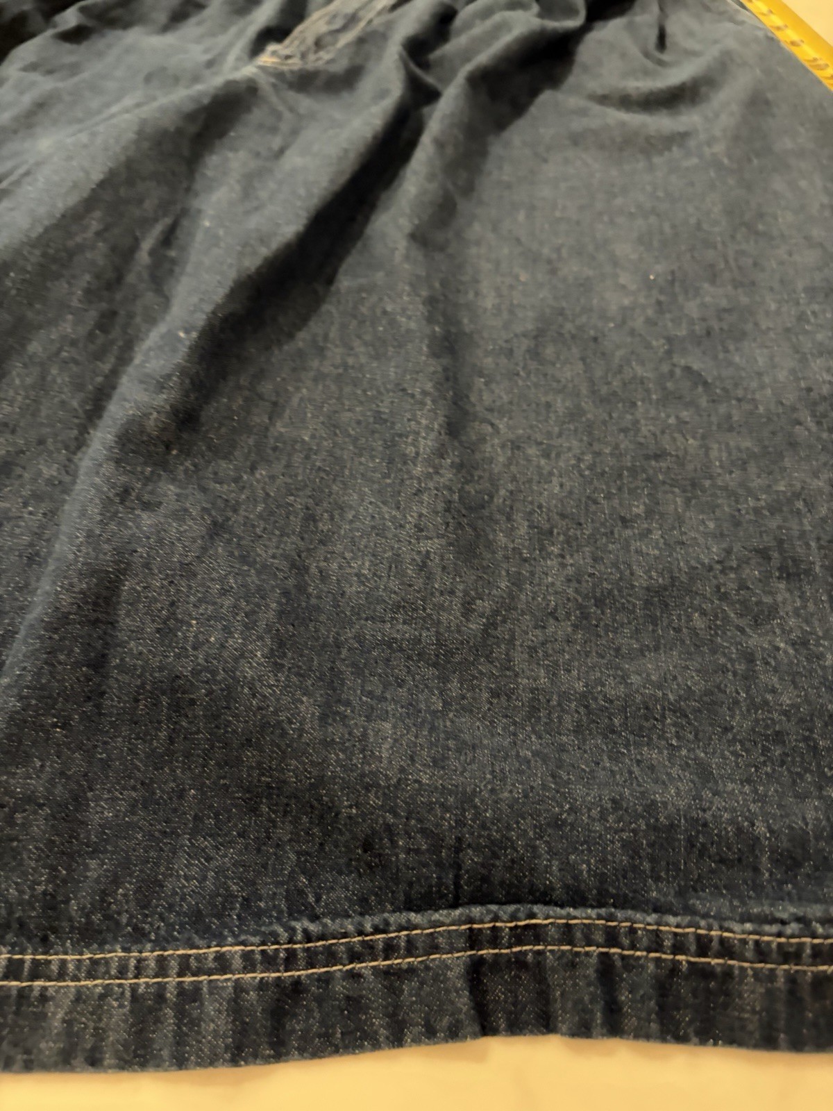 VTG 80s Sassoon Denim Gaucho Culottes Wide Leg Elastic Waist Pants Size 30 USA