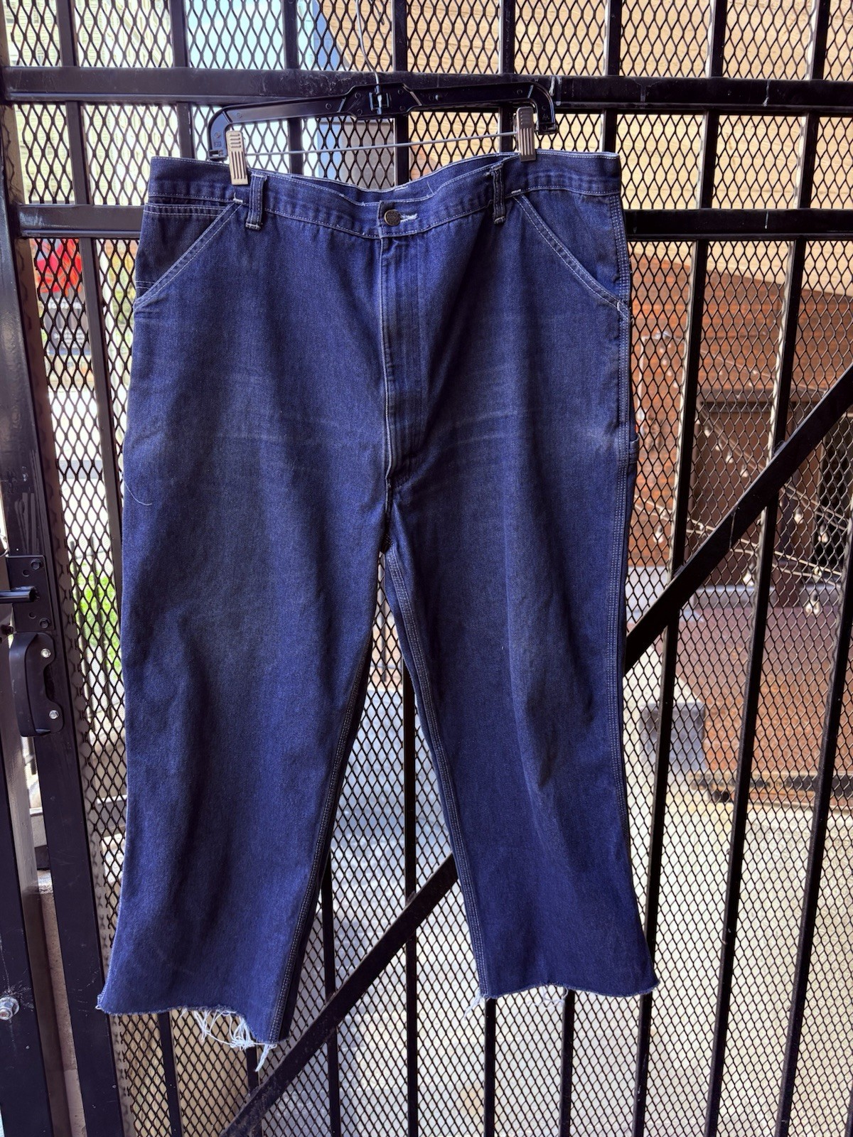 Vintage Roebucks Denim Carpenter Pants – perfectly worn in just for you! 🪚🪛🔨