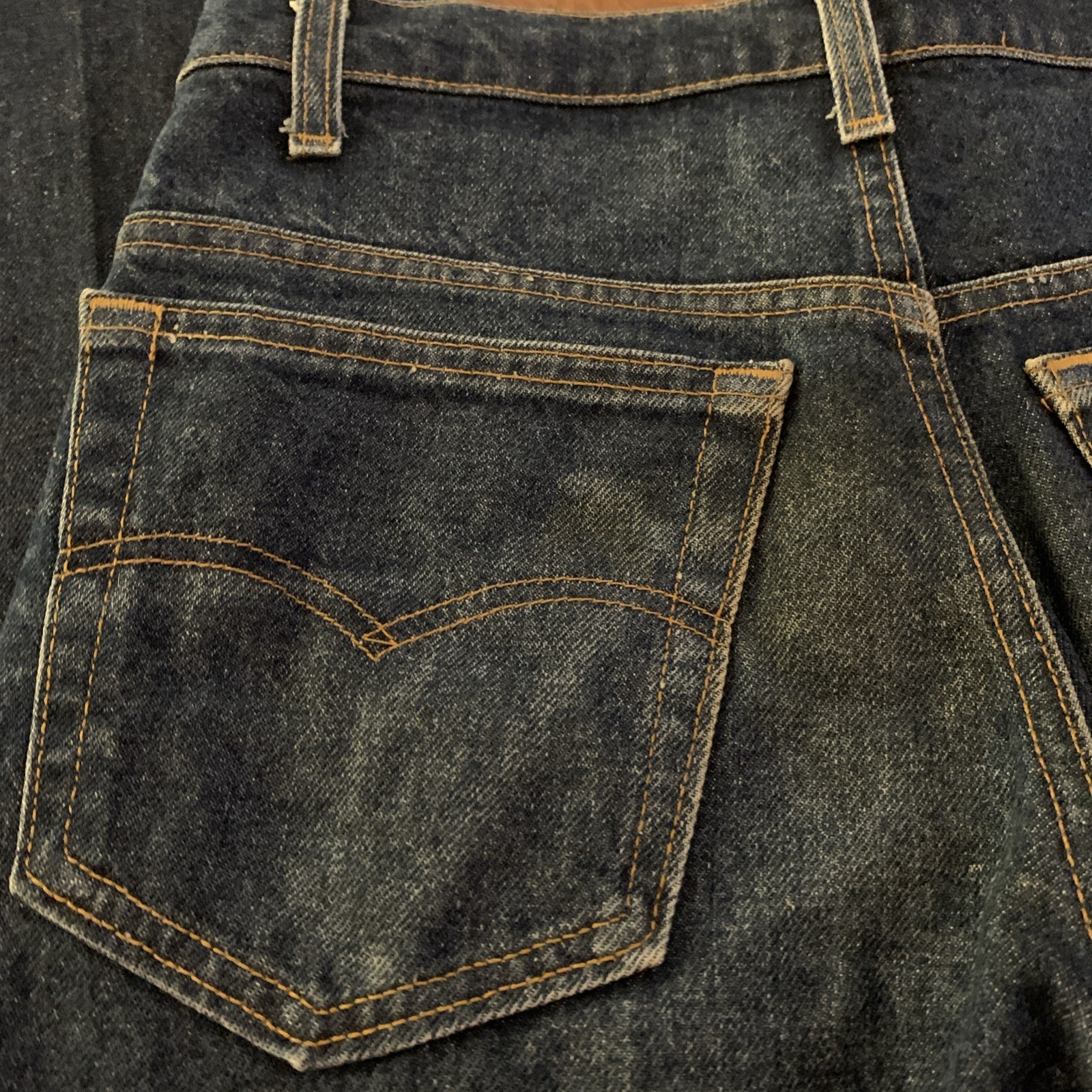 Vintage Levi’s Men’s 1988 517 Blue Jeans 32×33 Made USA Red Tab Red Bat Wing Tag
