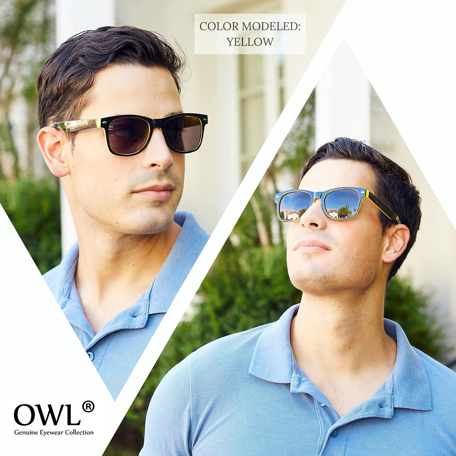Vintage Two Tone Sunglasses Smoke Lens Retro Stylish UV 145mm, 10 Pack Mix