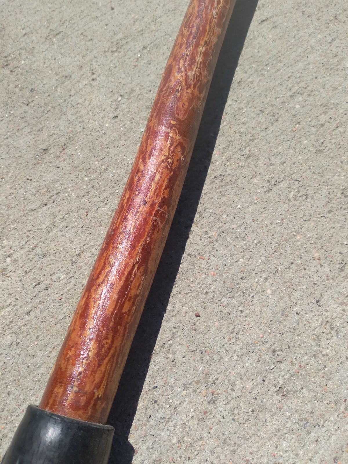 Whistle Creek Wooden Walking Stick Cane Natural Wood 40in