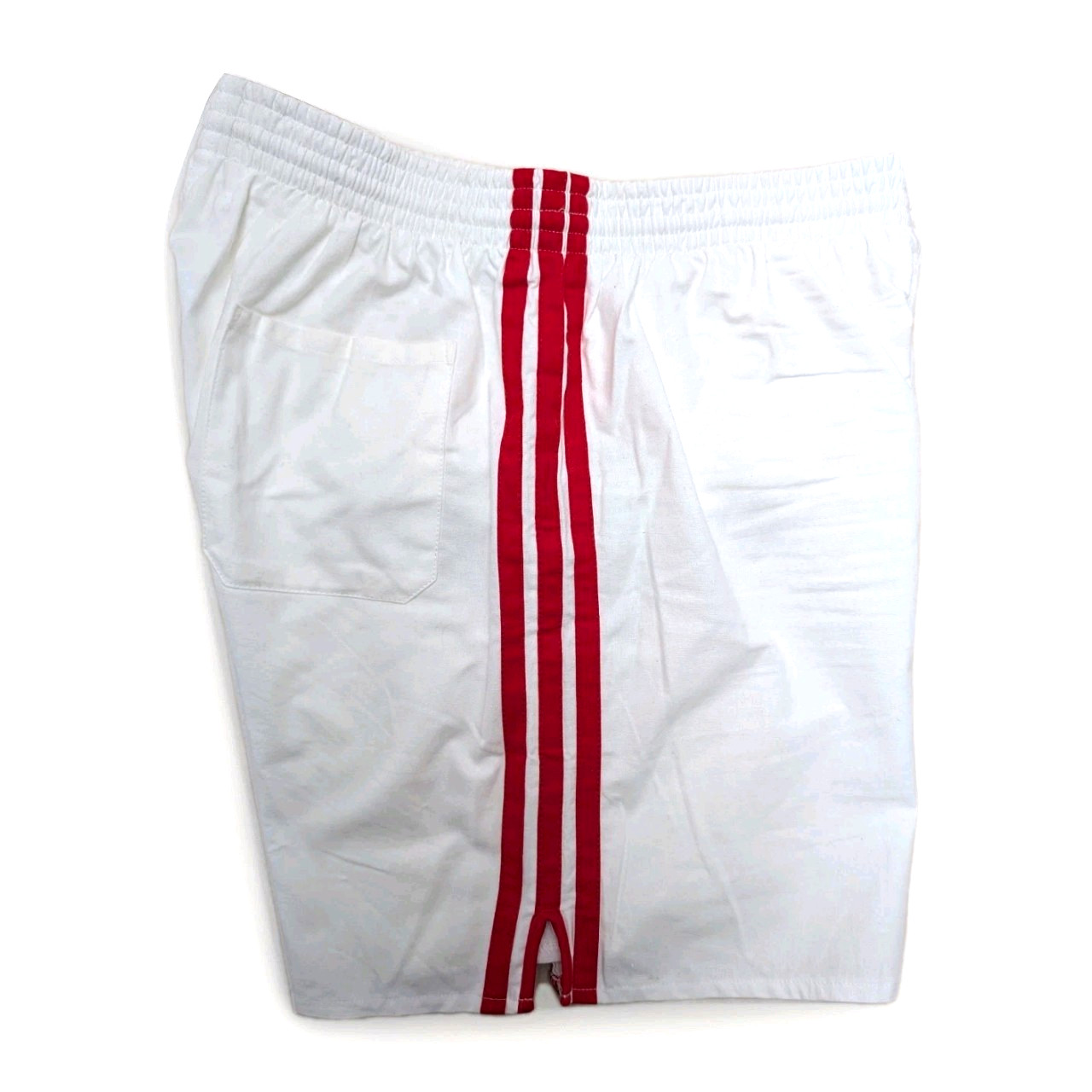 Adidas Cotton Shorts D6 Football Gym Pants Vintage Retro White Sports Running Gym