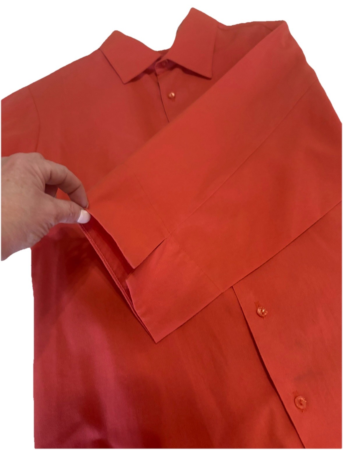 Vintage Women’s Cerruti Image Coral Tunic Blouse One Size, See Measurements