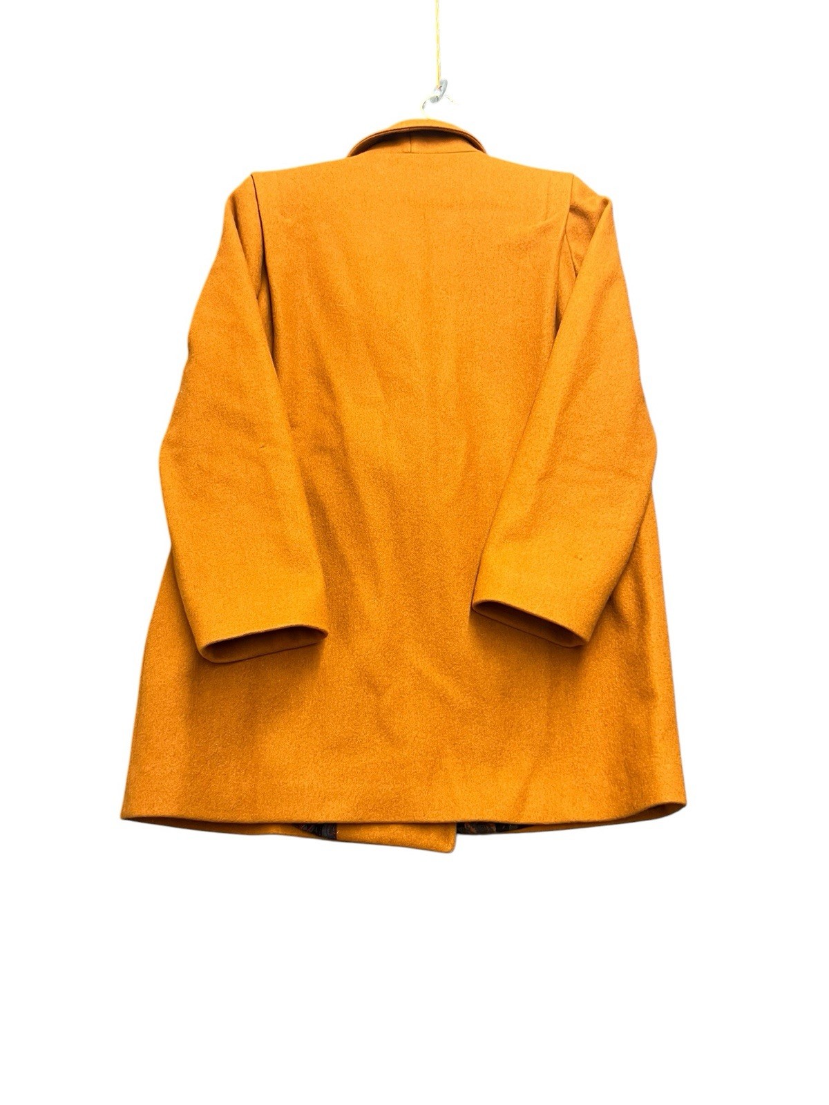Vintage International Scene Burnt Orange Wool Blend Coat/Jacket