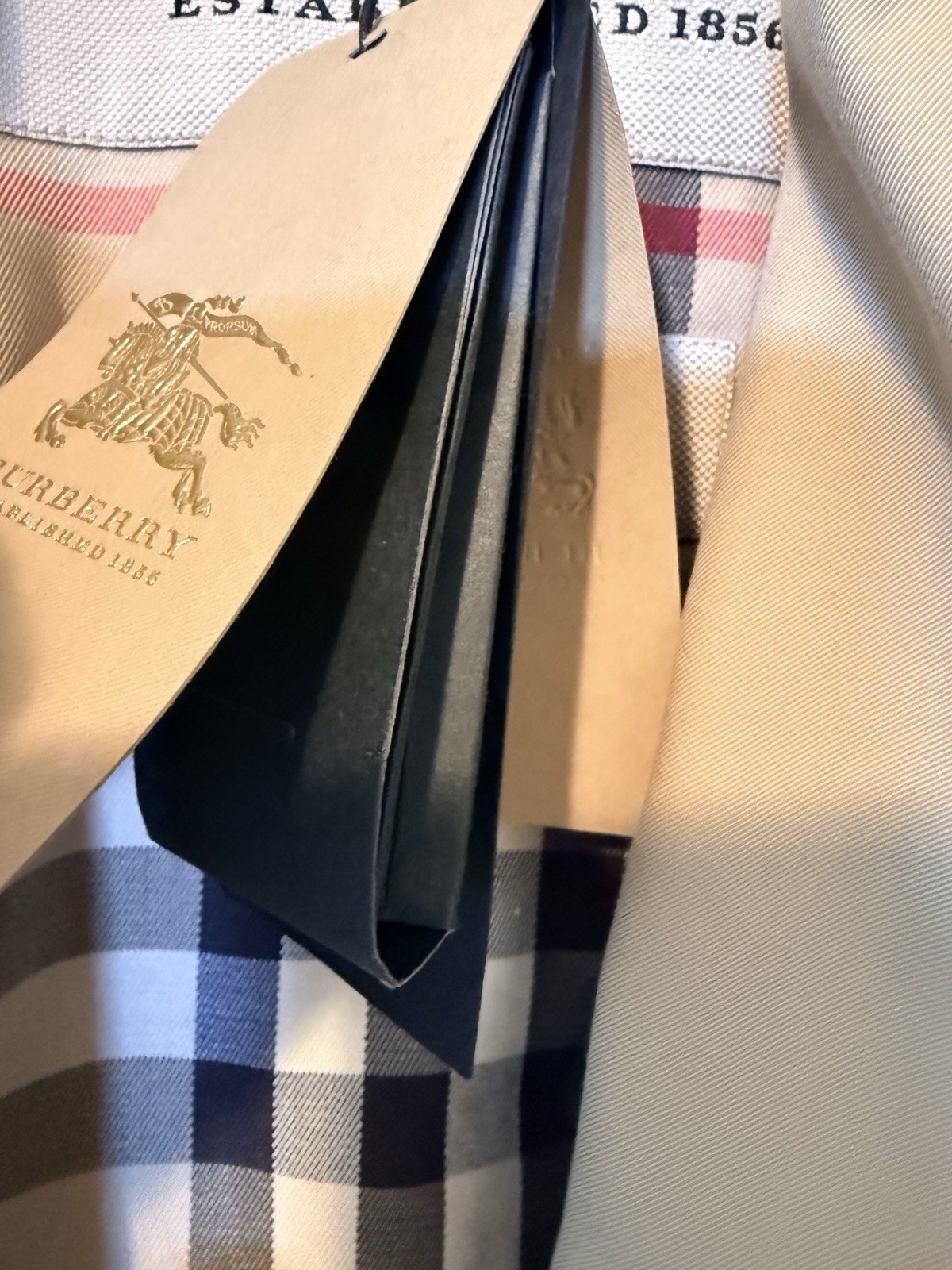 Burberry Kensington Heritage Trench Coat Honey US 16 EU 50 Made in England NWT