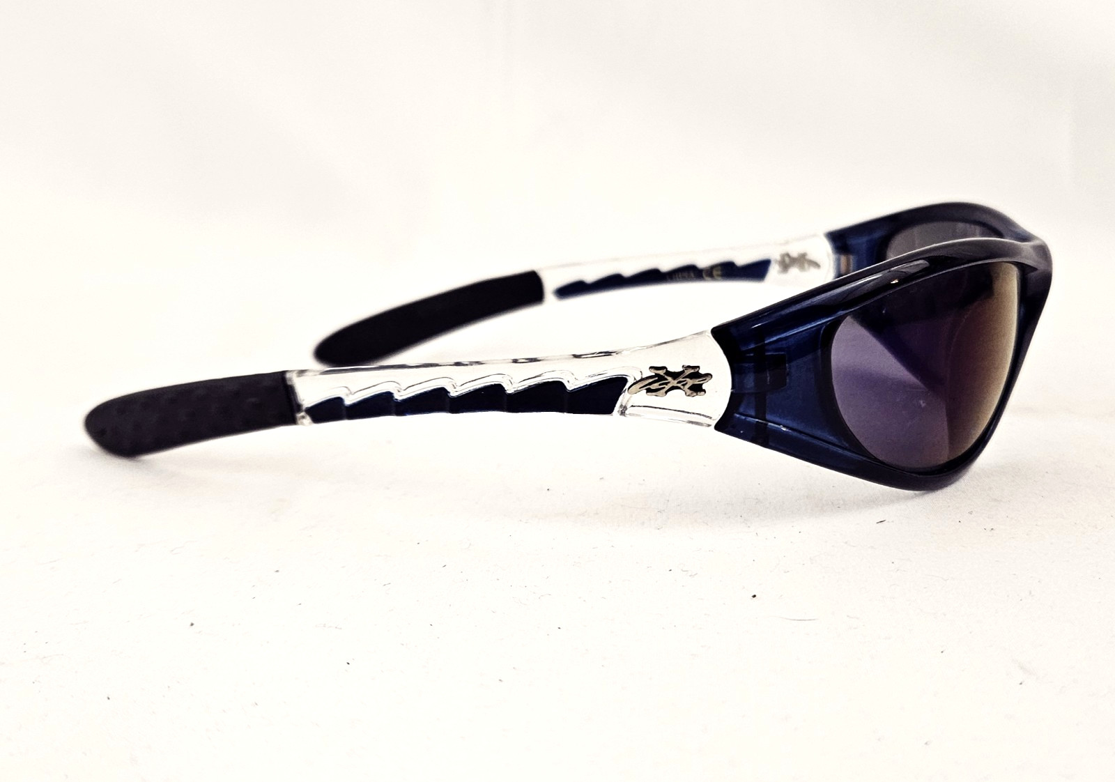 XLoop Sunglasses Adult Unisex Black/Clear Sport/Wrap Style Sun Glasses