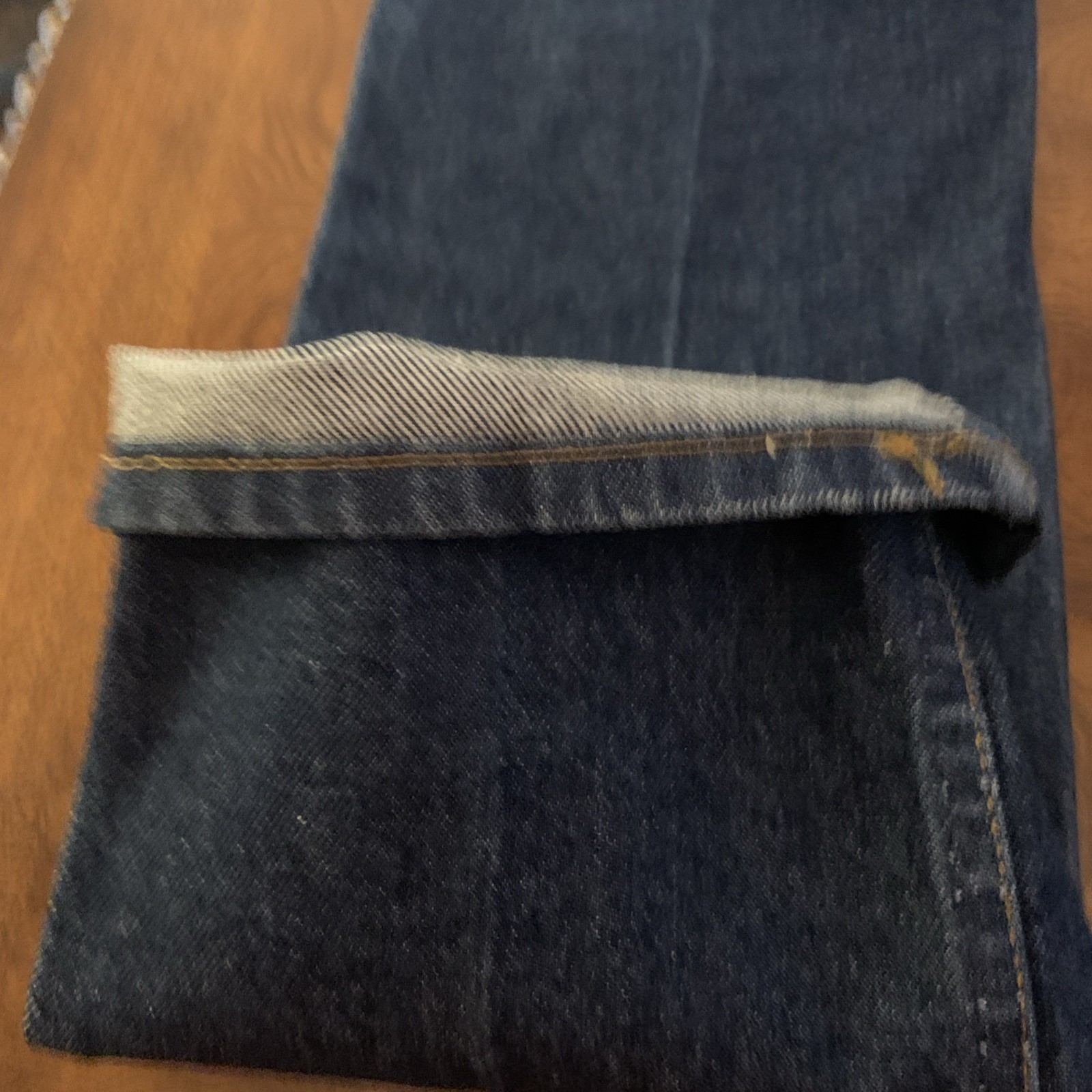 Vintage Levi’s Men’s 1988 517 Blue Jeans 32×33 Made USA Red Tab Red Bat Wing Tag