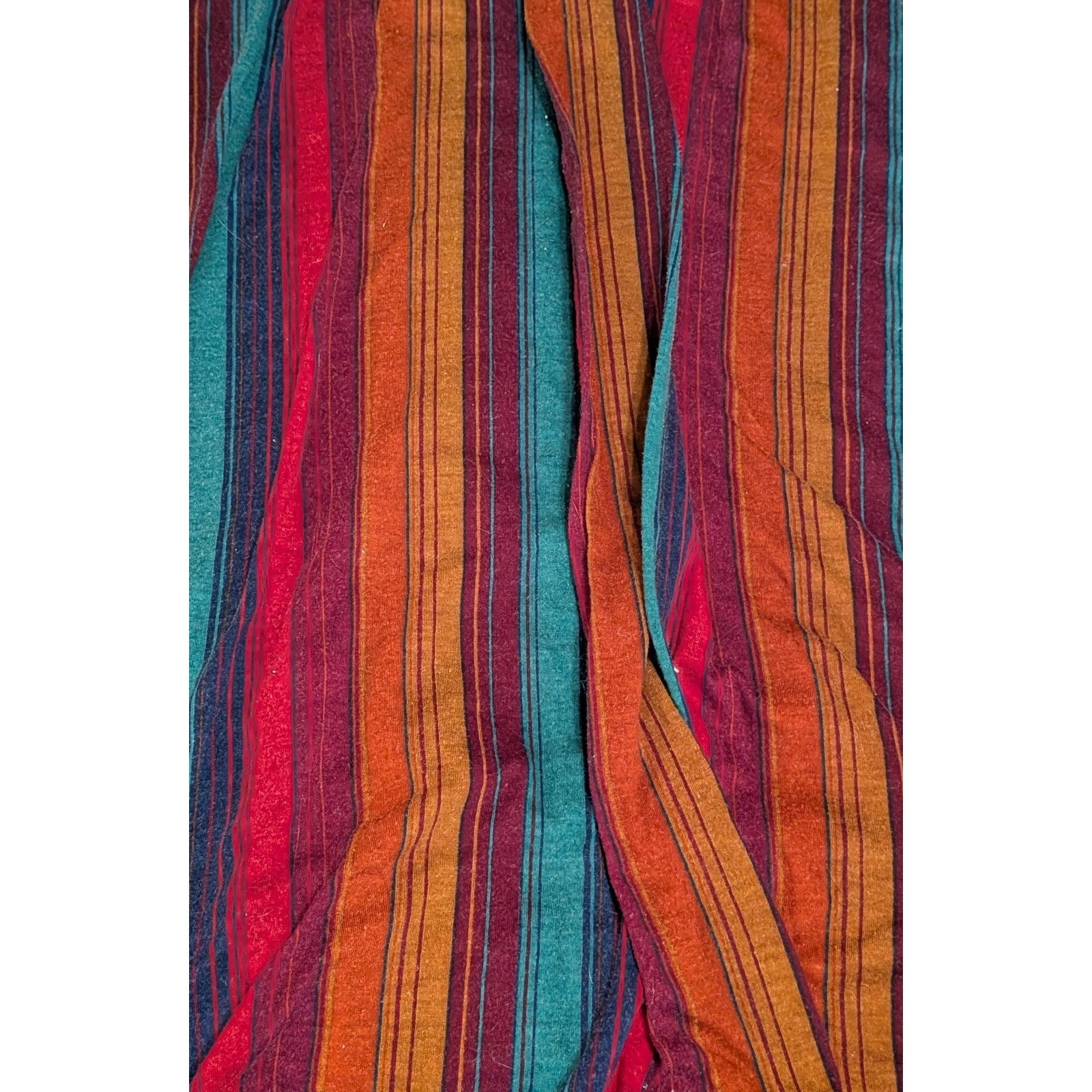 Donna Richard for Gilligan O’Malley Robe Womens Petite Multicolor VTG Striped