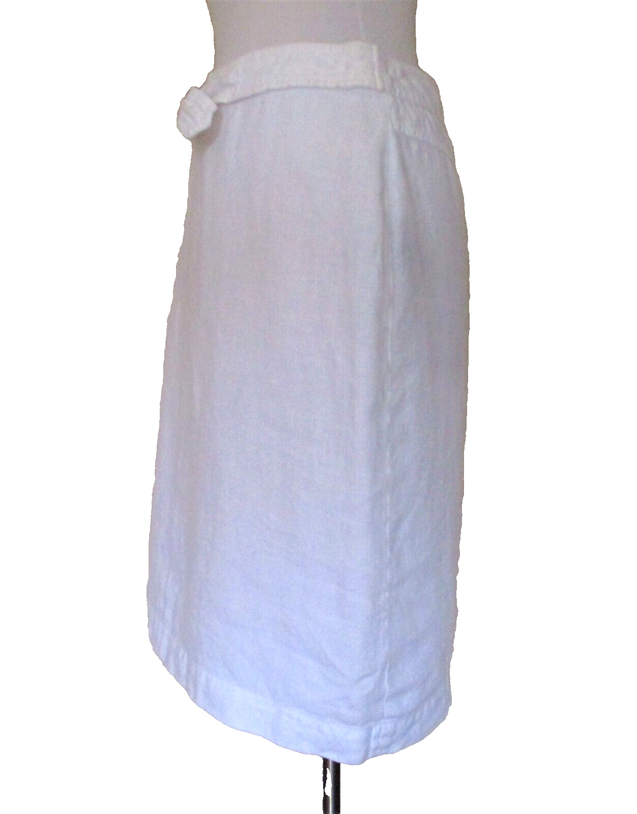 Vintage Moschino CheapAndChic Skirt Medium Women White Rayon Blend