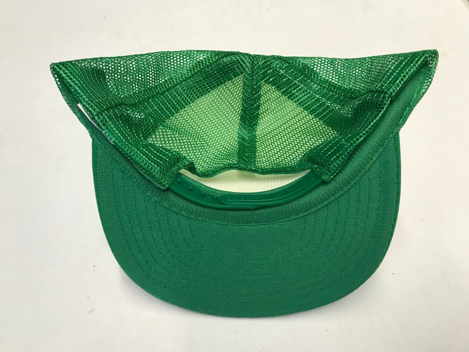 Vintage NOS Lawn-Boy Lawnmower Snapback Mesh Trucker Hat Green Foam Speedway