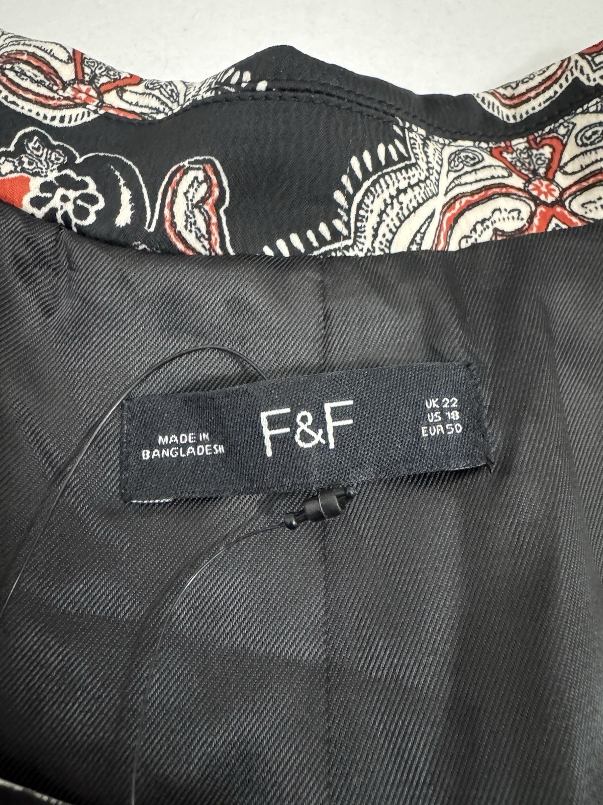 F&F open jacket Size 18 C114
